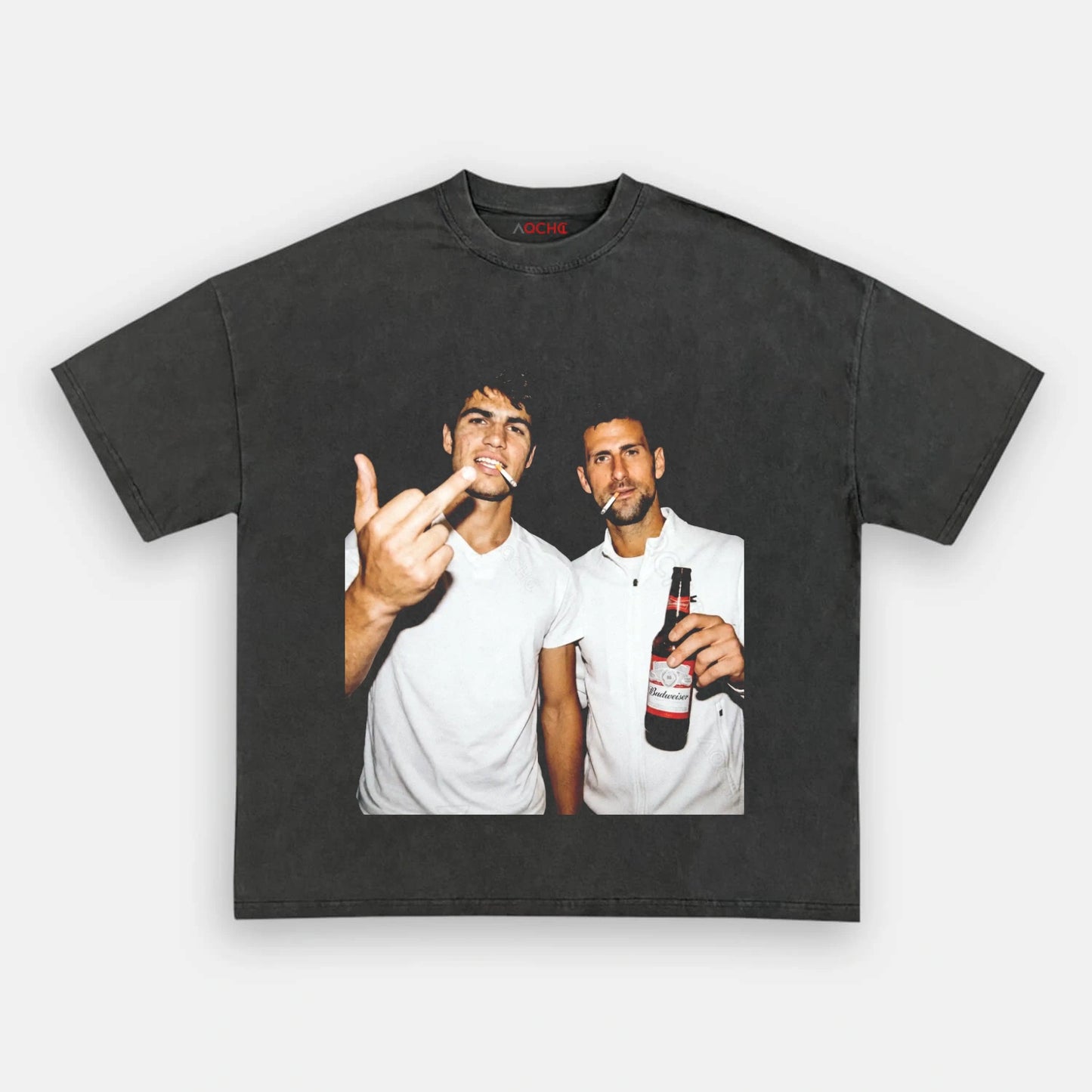 Novak Djokovic & Carlos Alcaraz Tee - AQCHIC