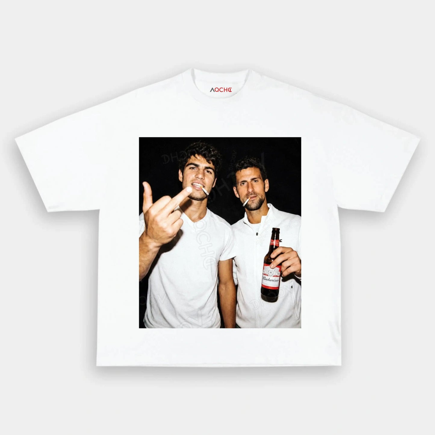 Novak Djokovic & Carlos Alcaraz Tee - AQCHIC