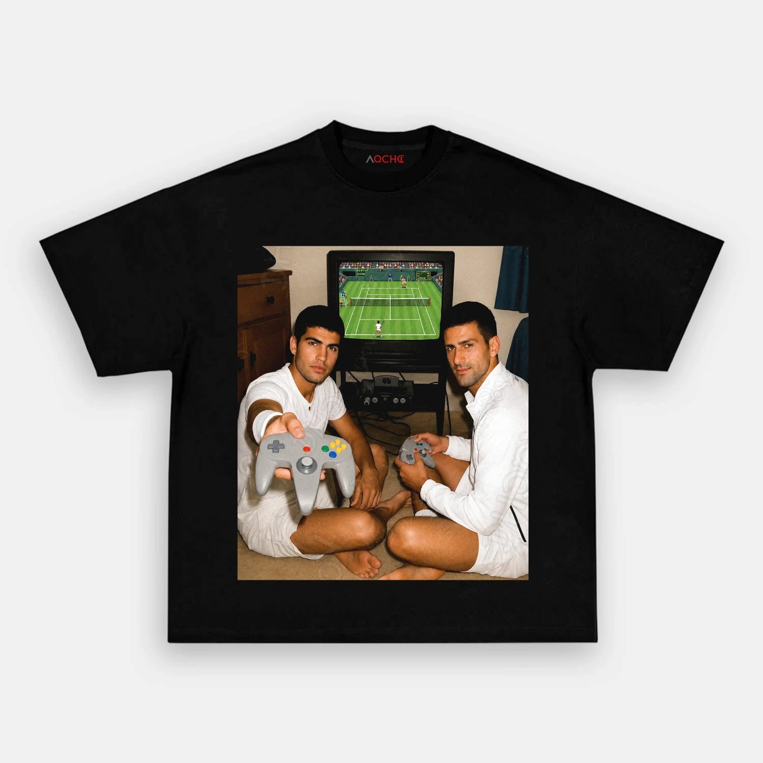 Novak Djokovic vs Carlos Alcaraz Tee - AQCHIC