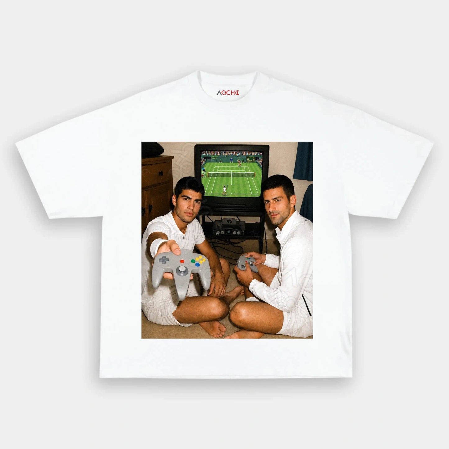 Novak Djokovic vs Carlos Alcaraz Tee - AQCHIC