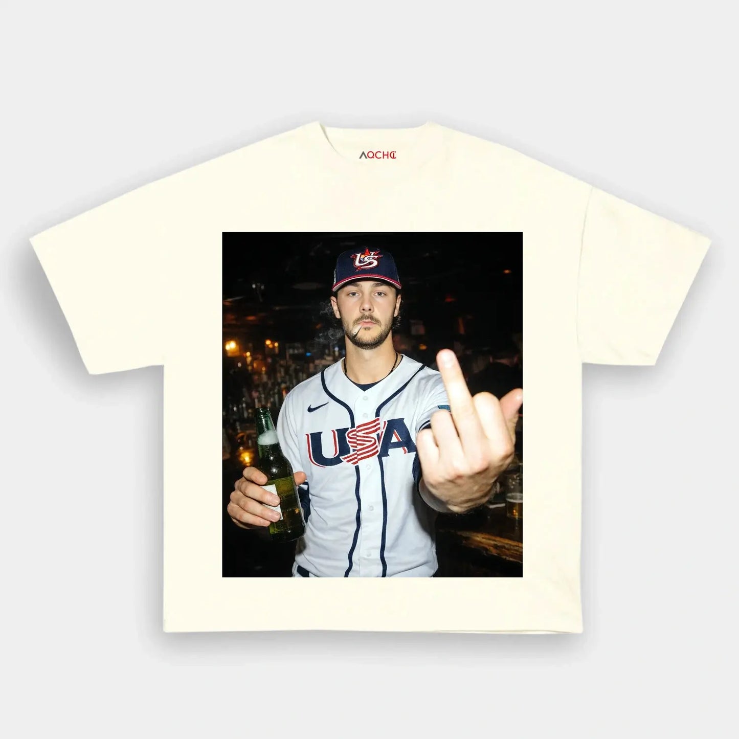 Paul Skenes After Hours Tee 2 - AQCHIC