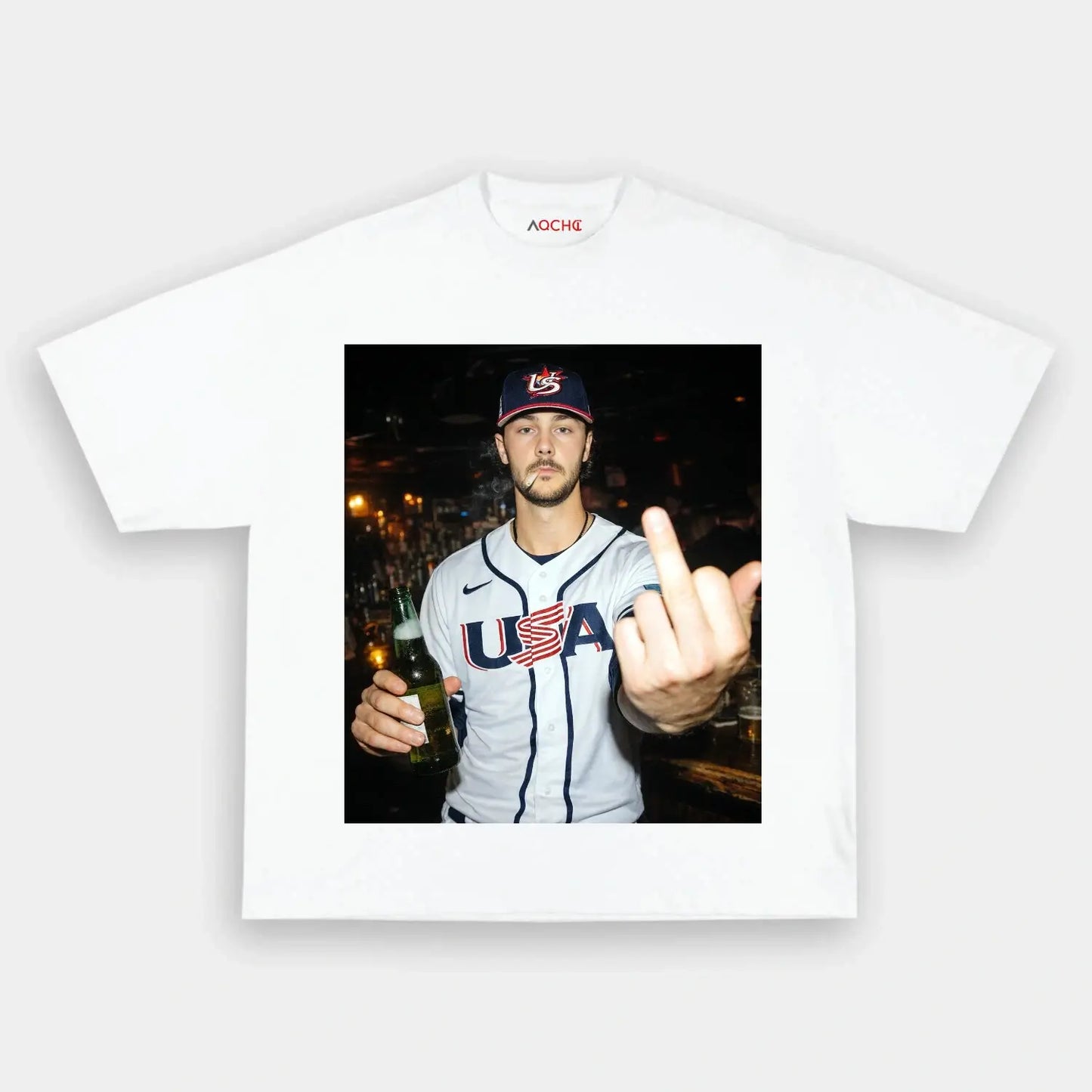 Paul Skenes After Hours Tee 2 - AQCHIC