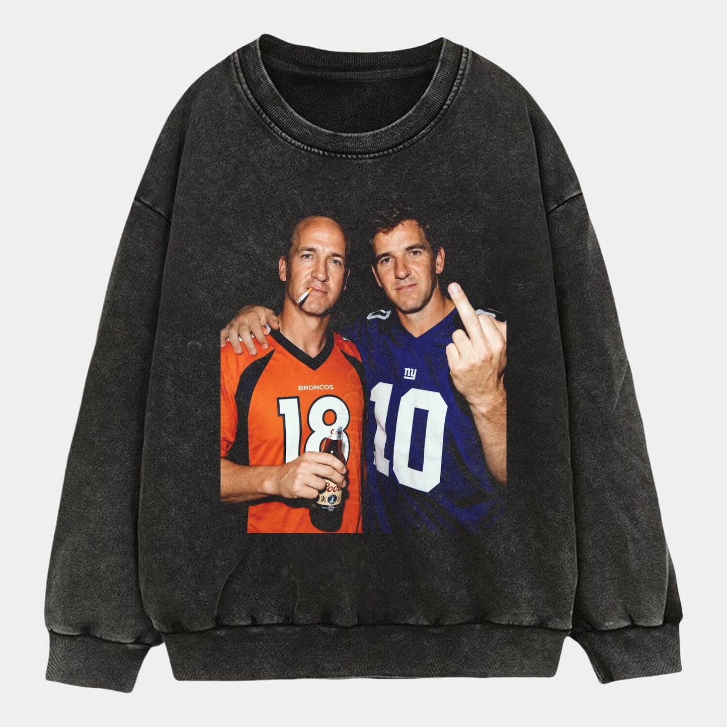 Peyton Manning & Eli Manning Football T-shirt - AQCHIC