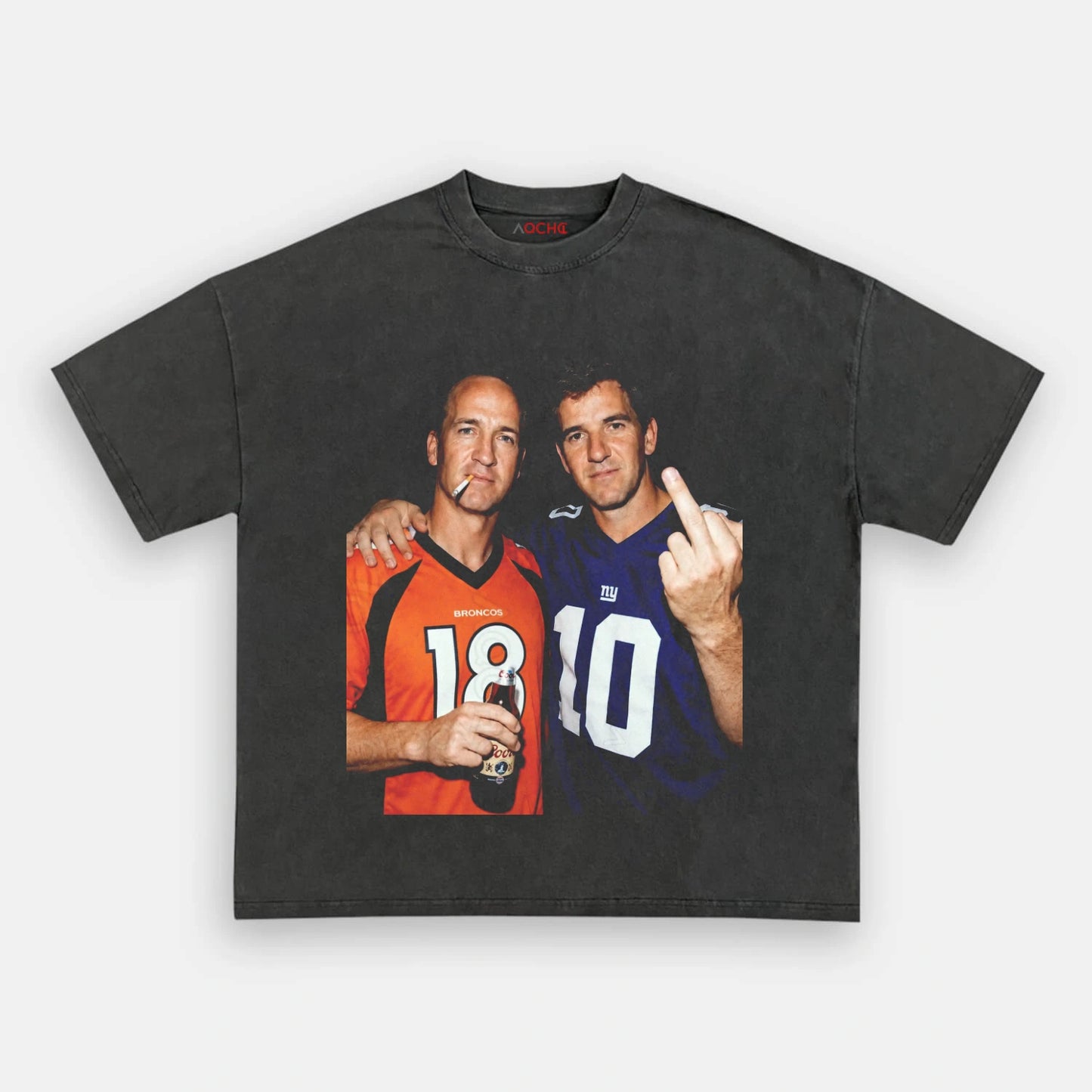 Peyton Manning & Eli Manning Football T-shirt - AQCHIC