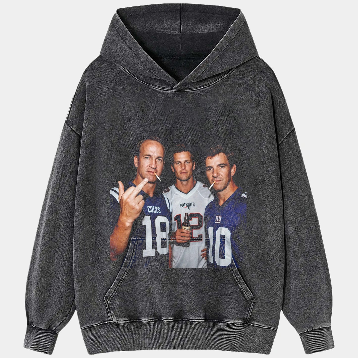 Peyton Manning& Tom Brady & Eli Manning Football T-shirt - AQCHIC