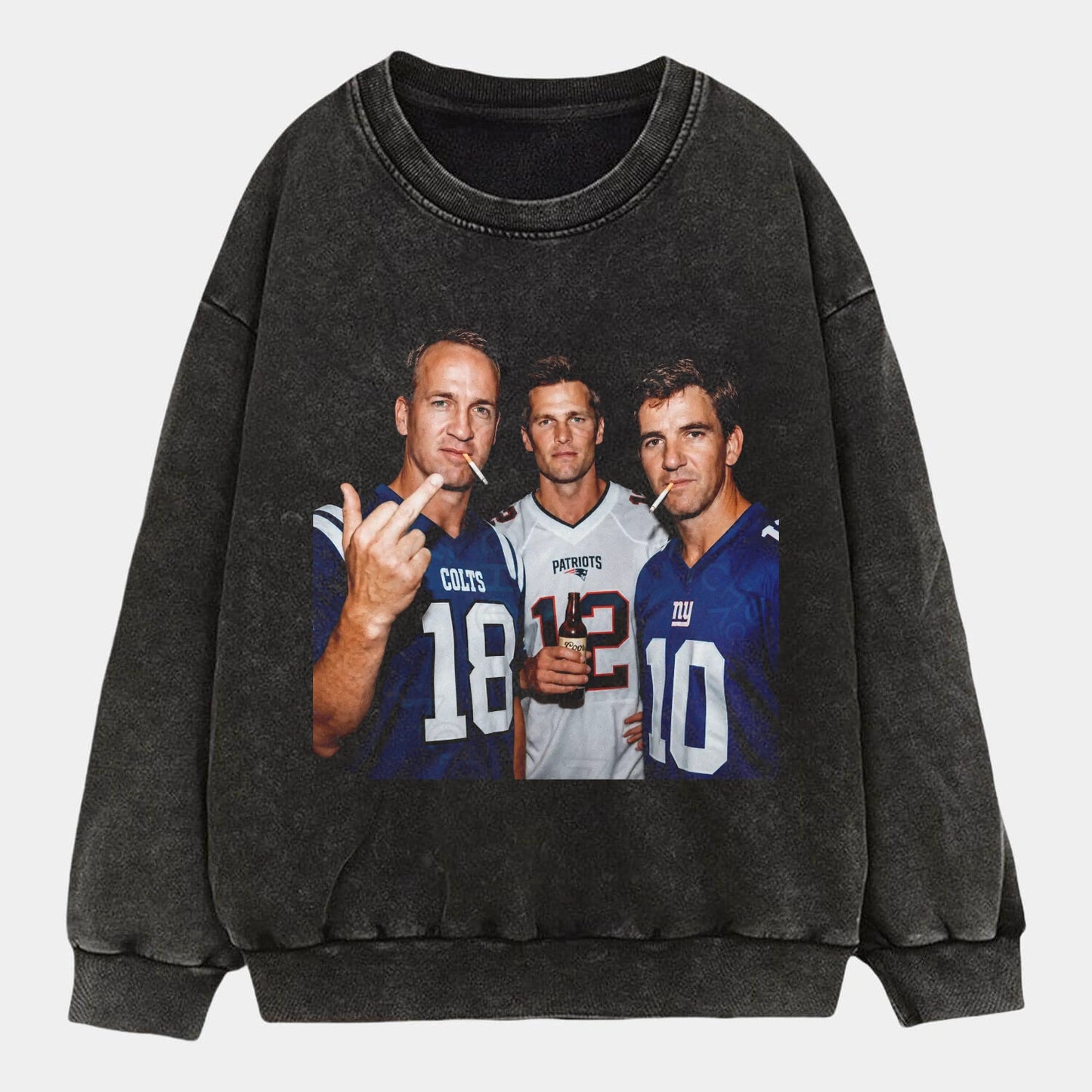 Peyton Manning& Tom Brady & Eli Manning Football T-shirt - AQCHIC