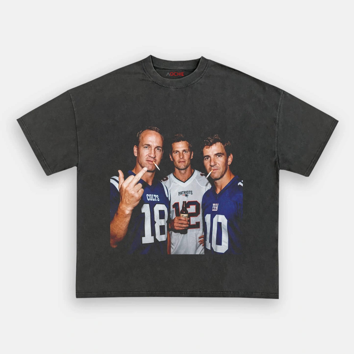 Peyton Manning& Tom Brady & Eli Manning Football T-shirt - AQCHIC