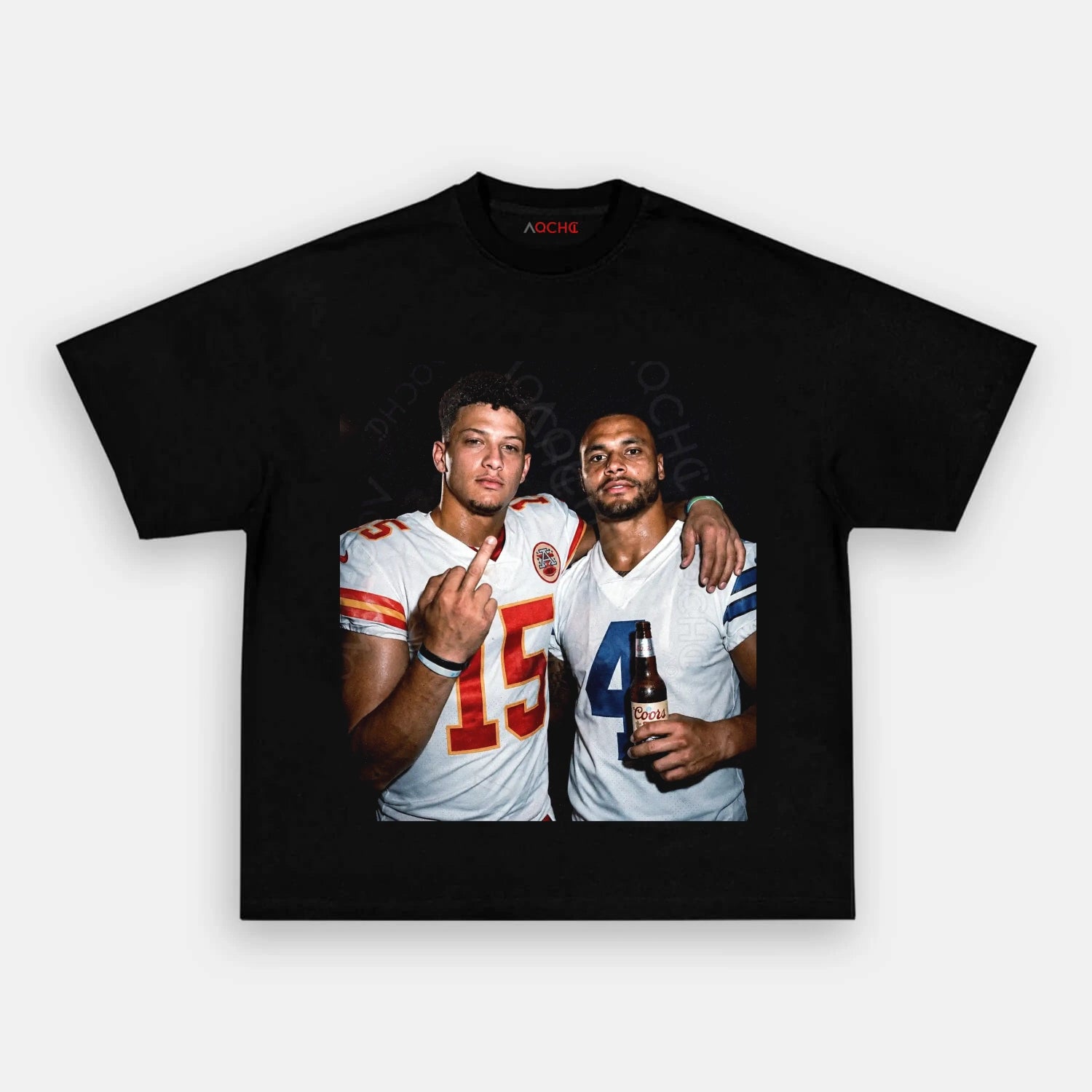 PM & DP Football T-shirt - AQCHIC