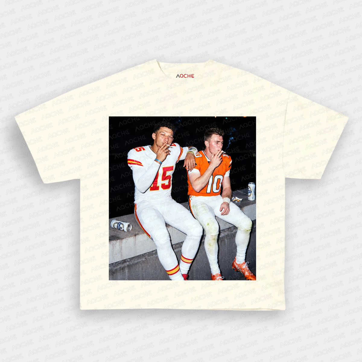 PM15 & BN10 Football Tee 2 - AQCHIC