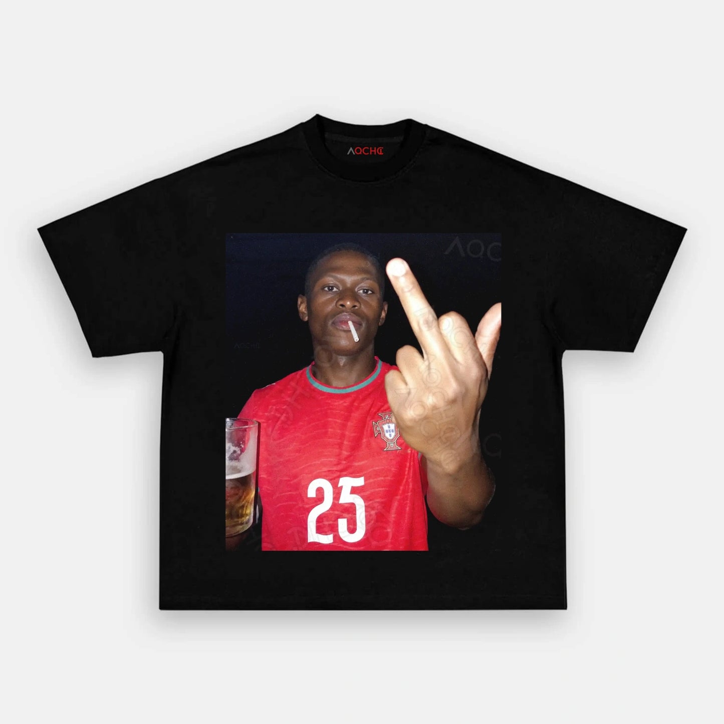 Portugal Football Style Tee V1.2 - AQCHIC