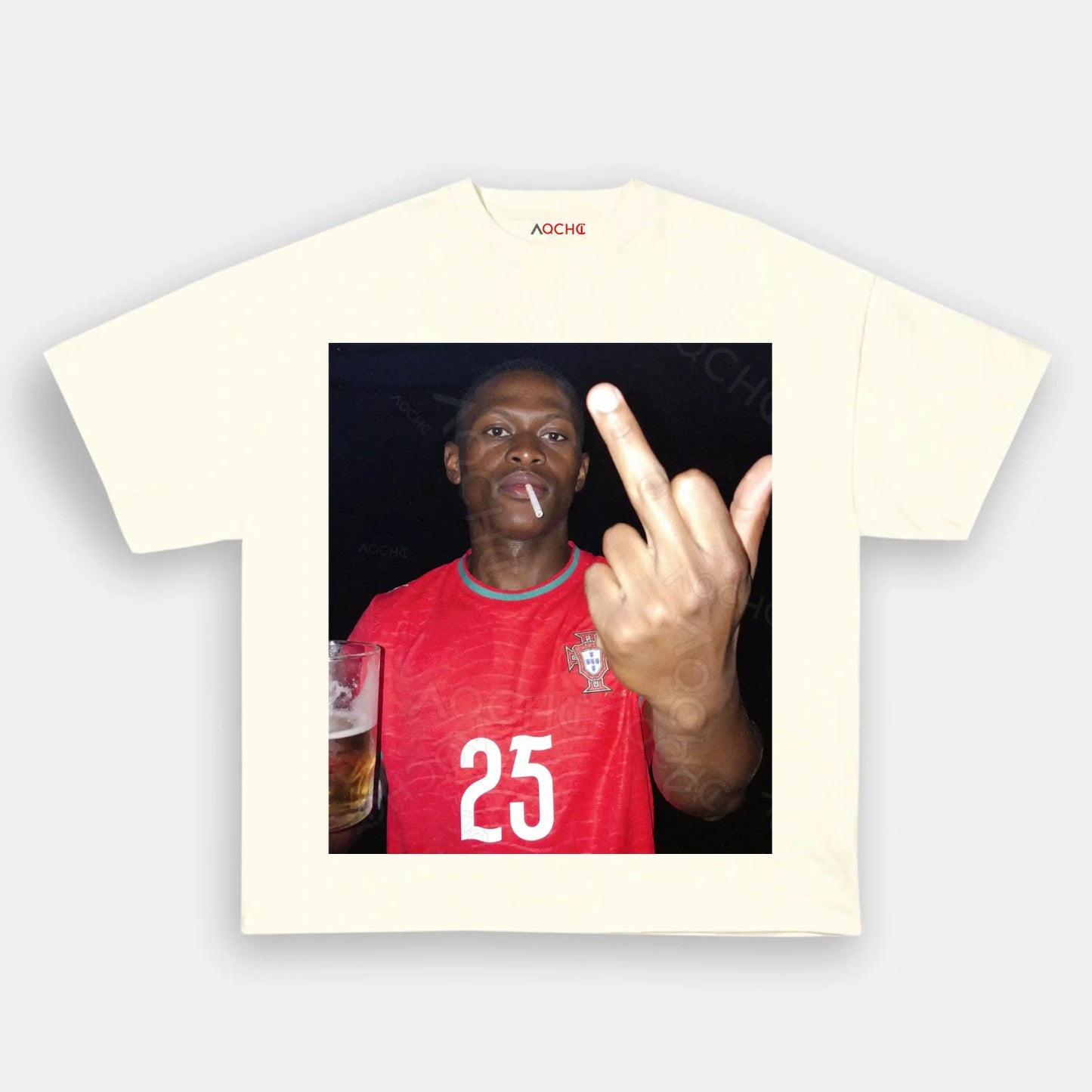 Portugal Football Style Tee V1.2 - AQCHIC