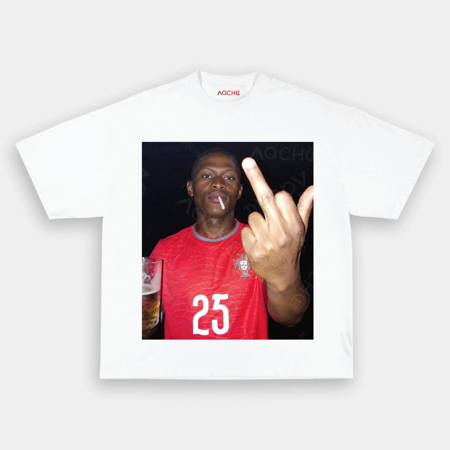 Portugal Football Style Tee V1.2 - AQCHIC