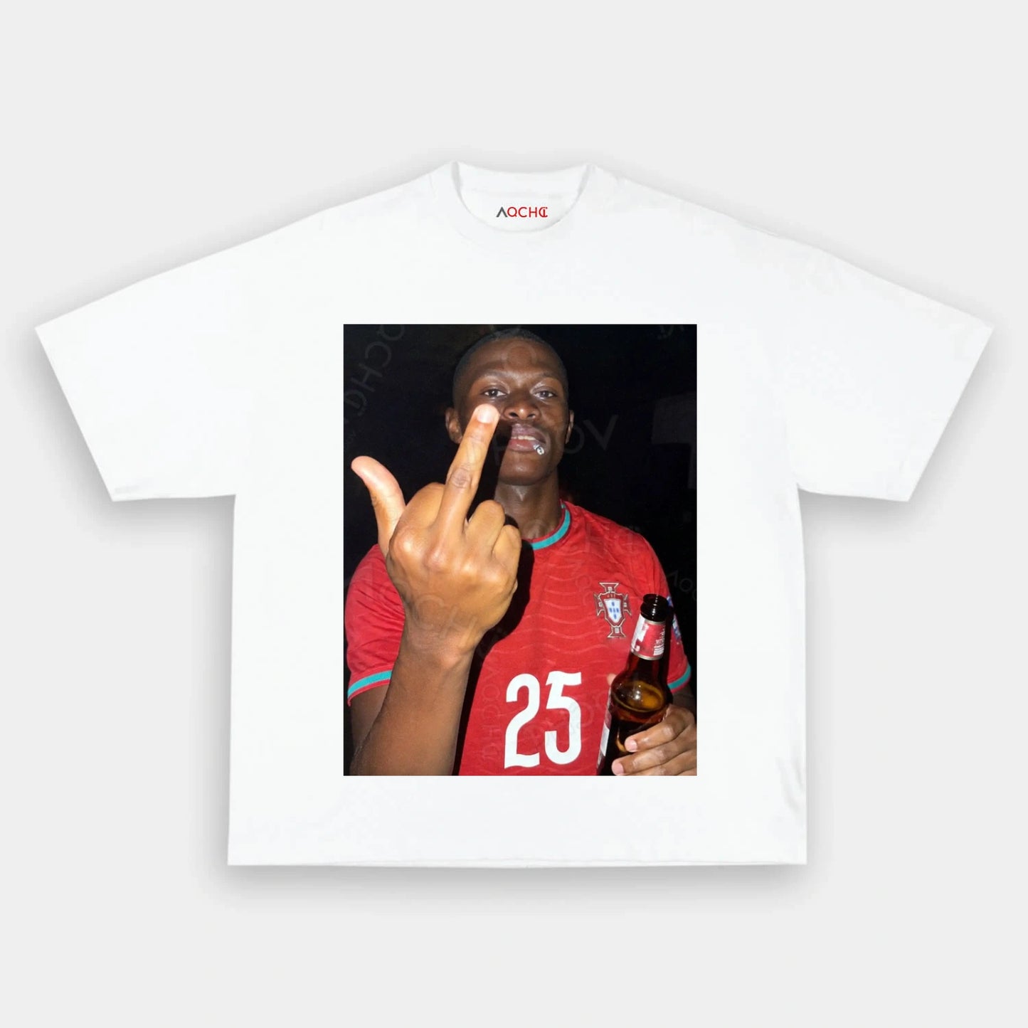 Portugal Football Style Tee V1.3 - AQCHIC