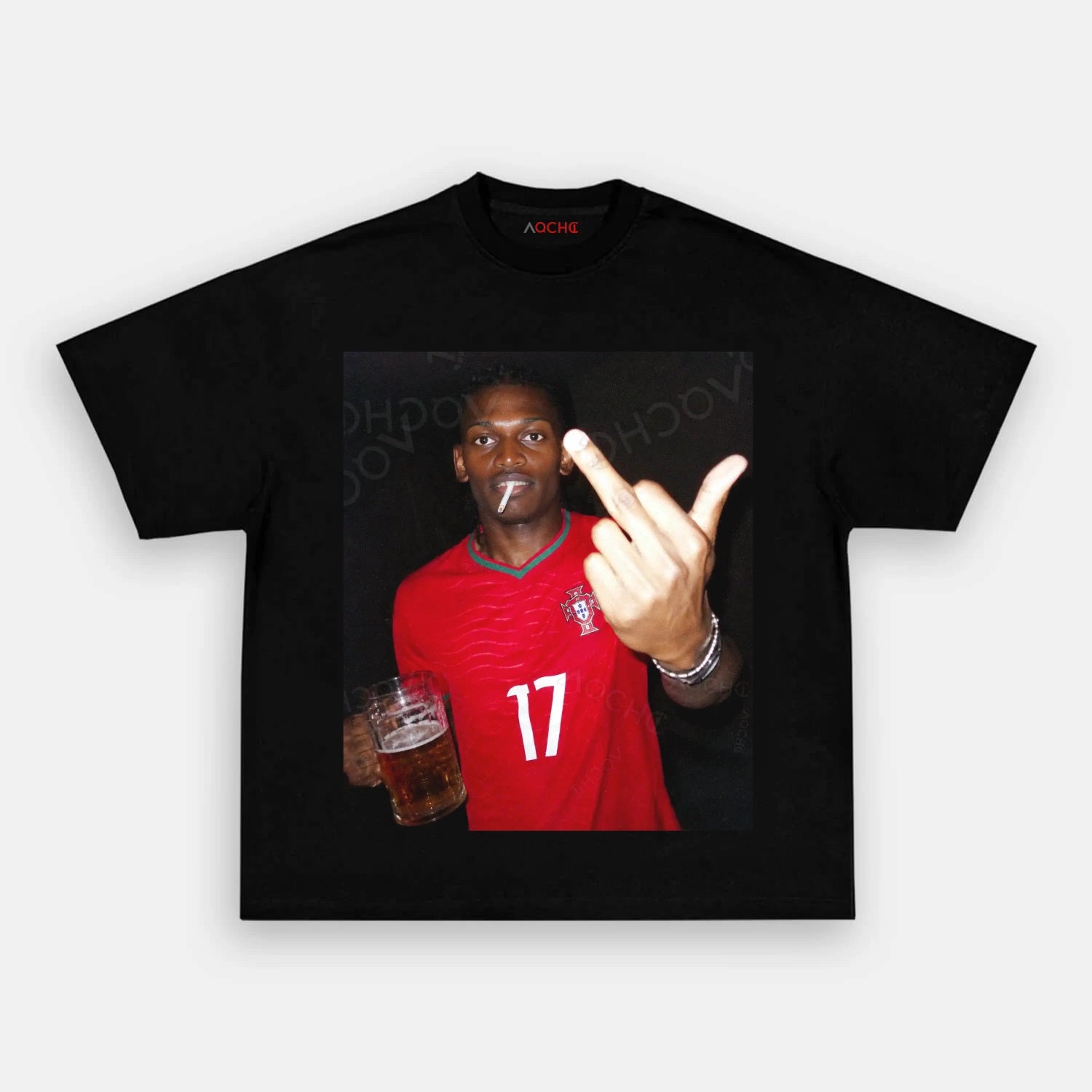 Portugal Football Style Tee V1.4 - AQCHIC