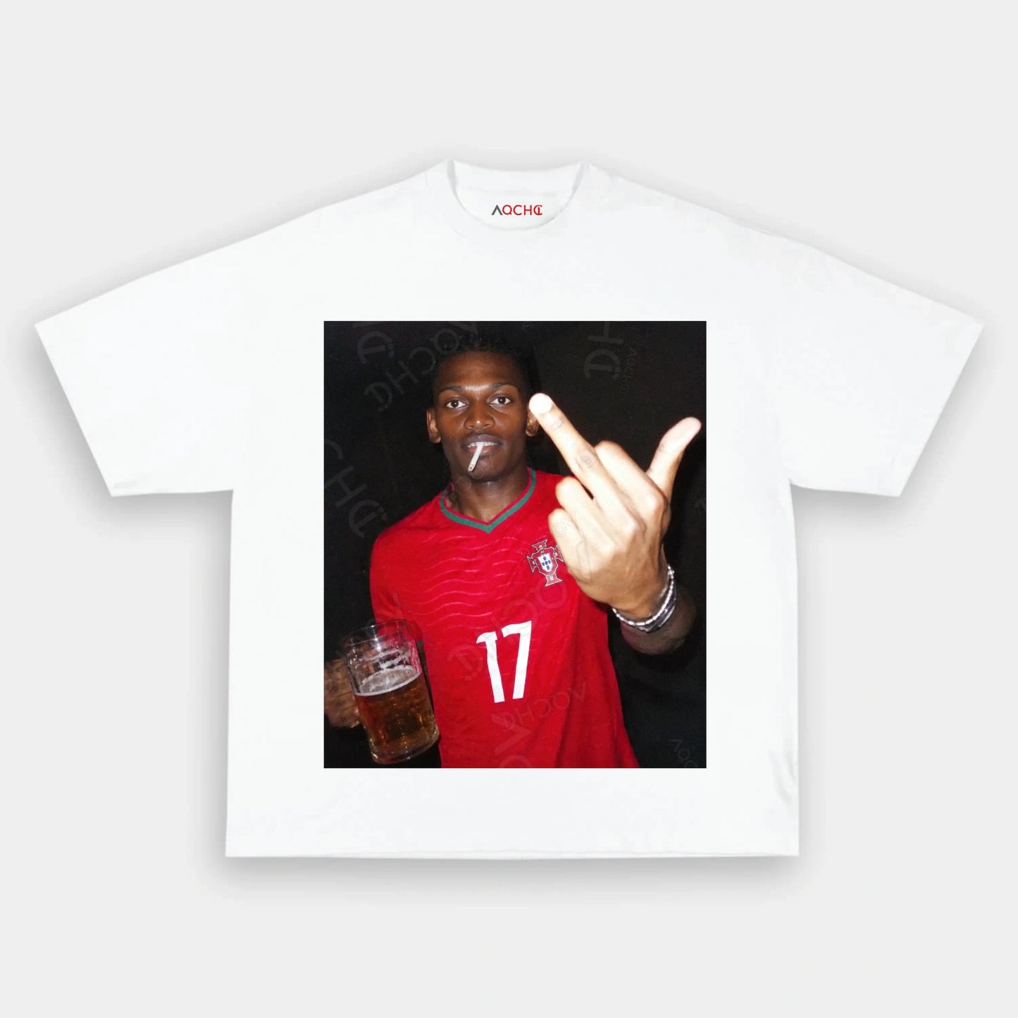 Portugal Football Style Tee V1.4 - AQCHIC