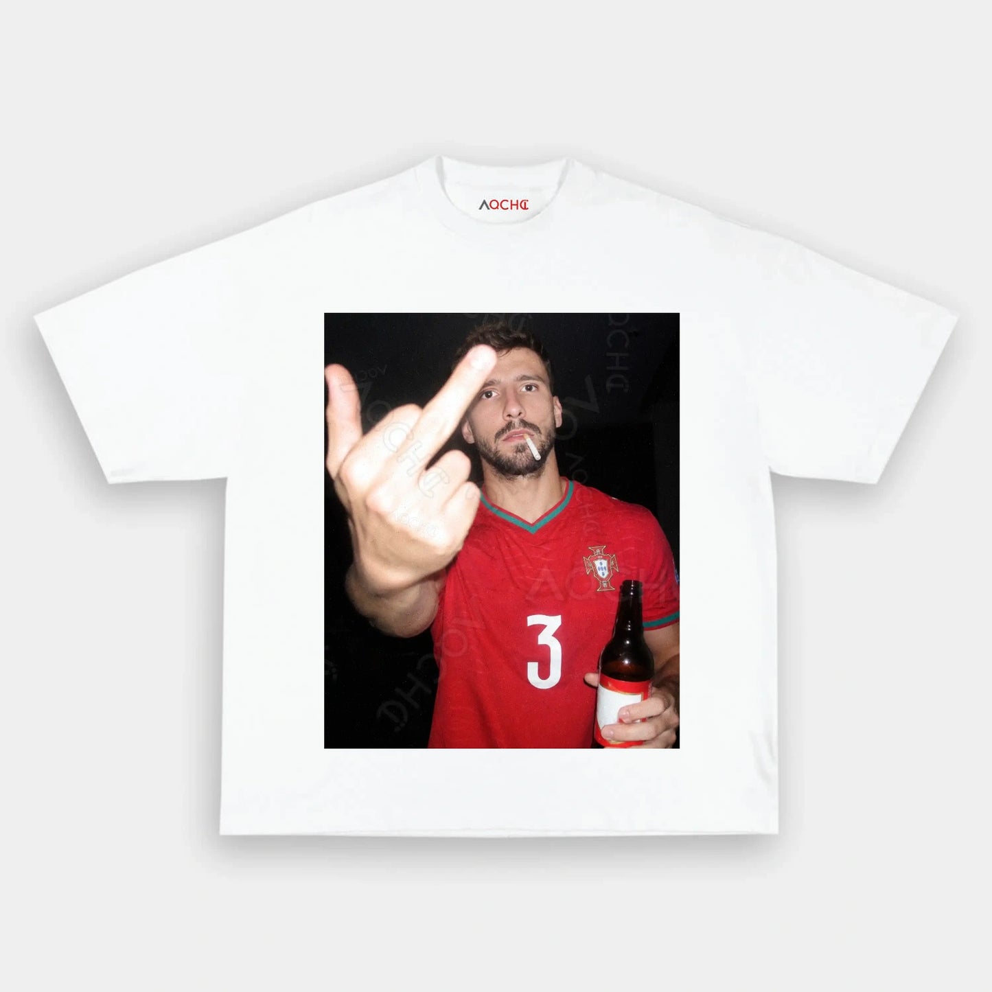 Portugal Football Style Tee V2.0 - AQCHIC
