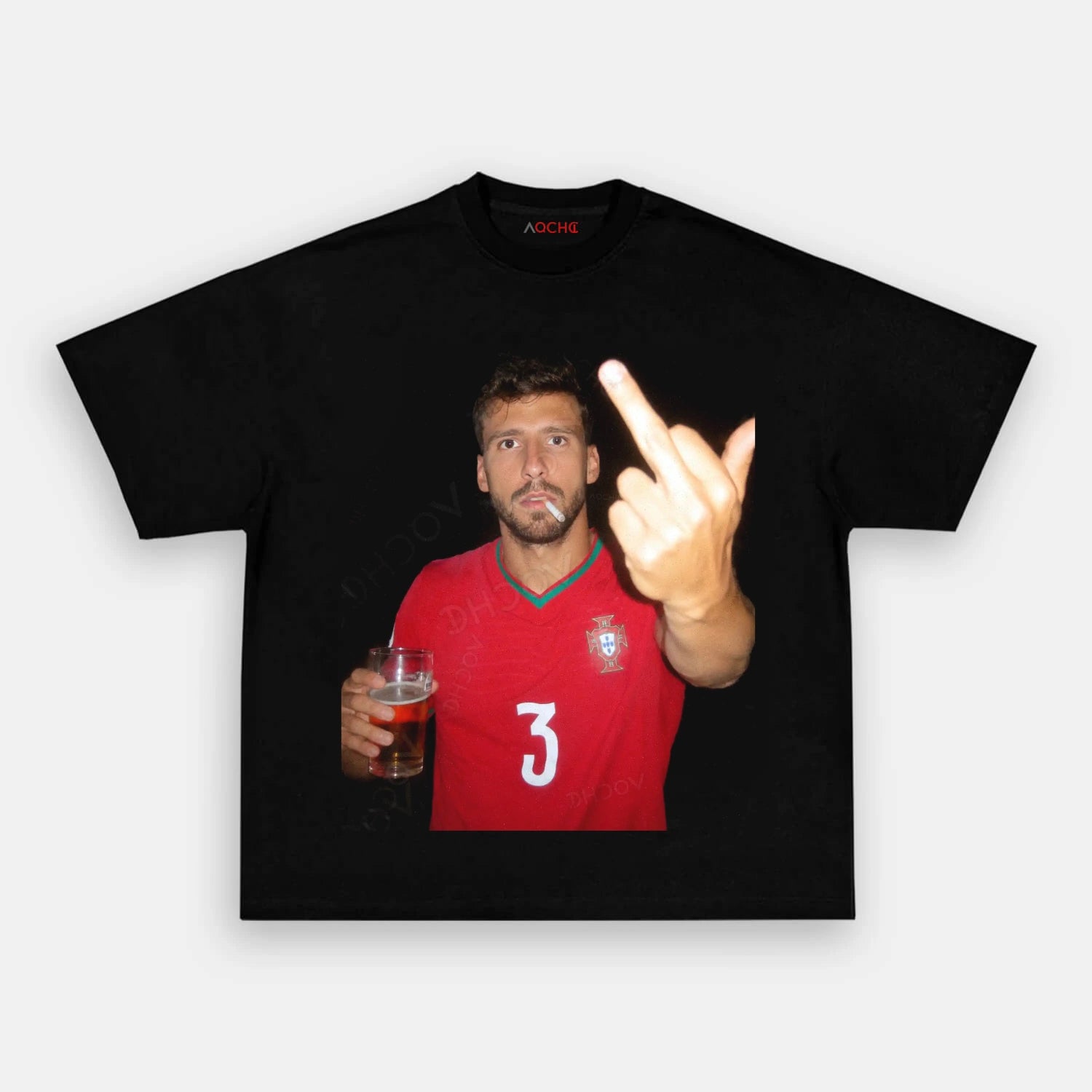 Portugal Football Style Tee V2.1 - AQCHIC