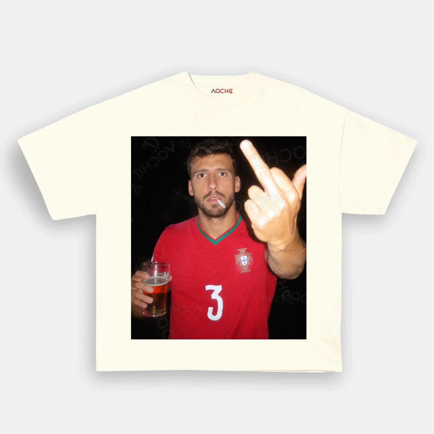 Portugal Football Style Tee V2.1 - AQCHIC