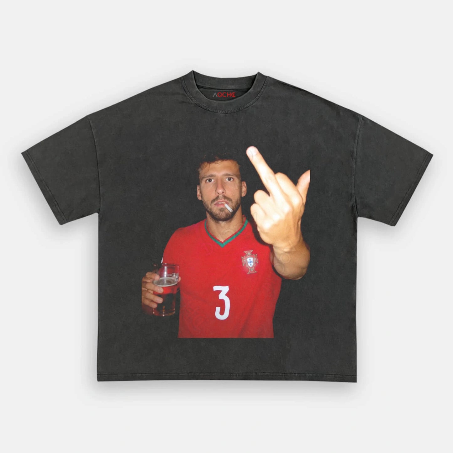 Portugal Football Style Tee V2.1 - AQCHIC