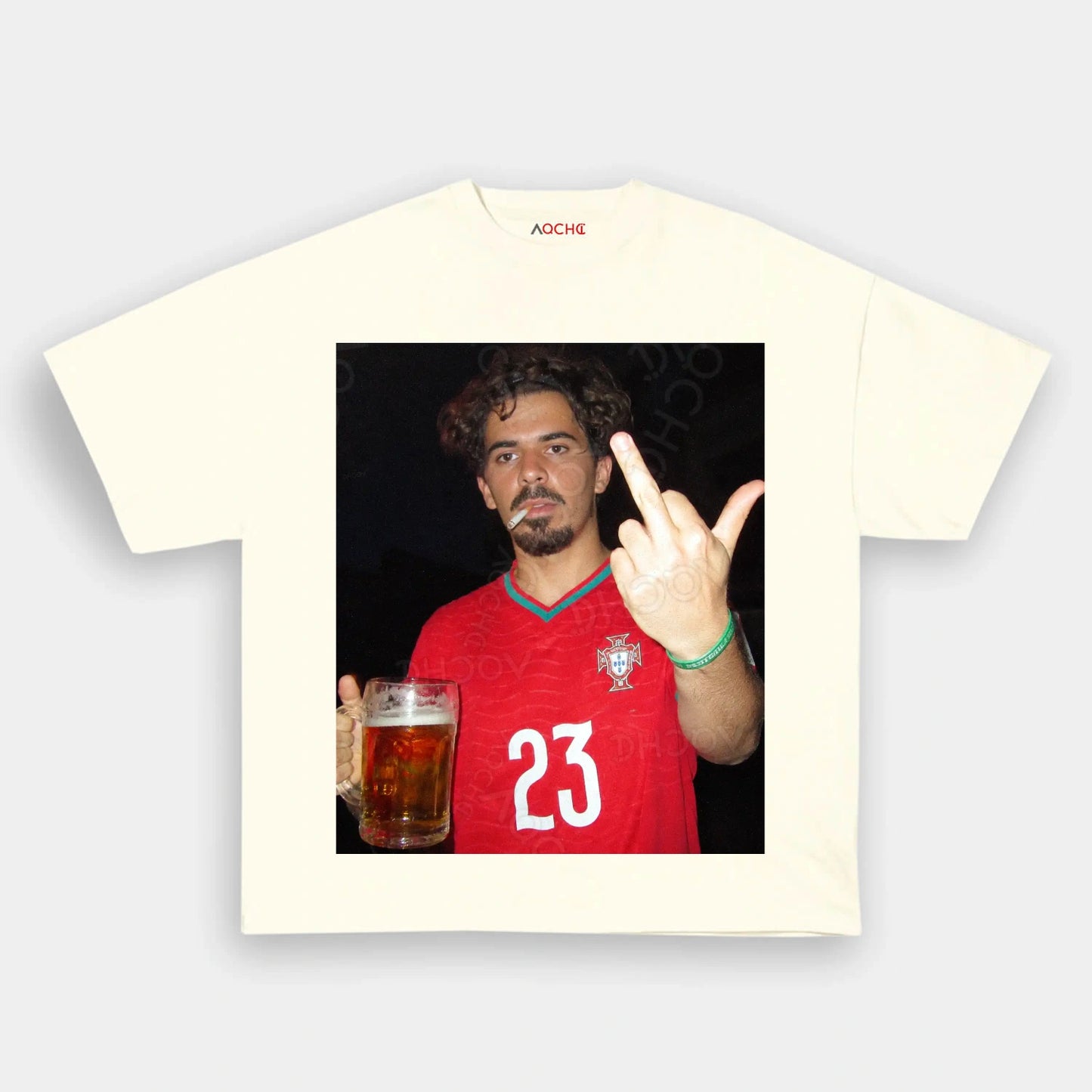 Portugal Football Style Tee V2.4 - AQCHIC