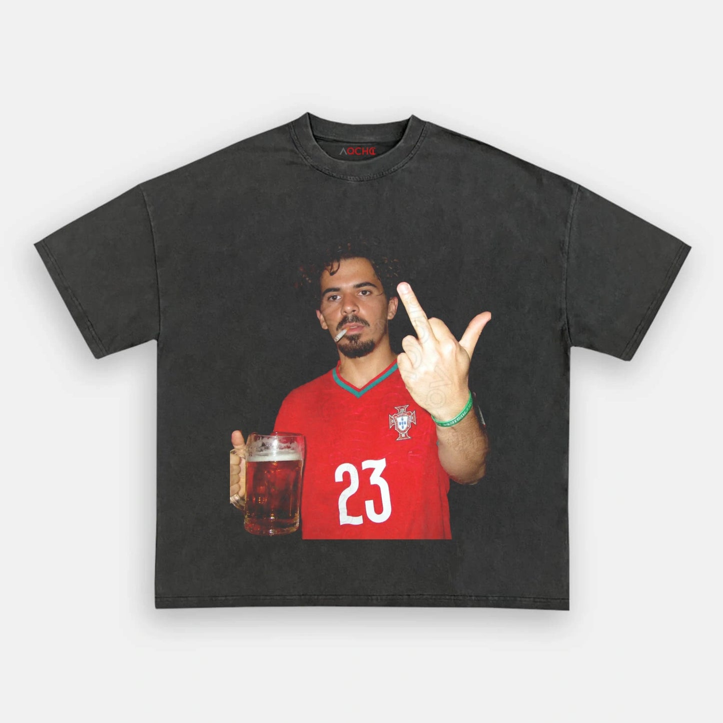 Portugal Football Style Tee V2.4 - AQCHIC
