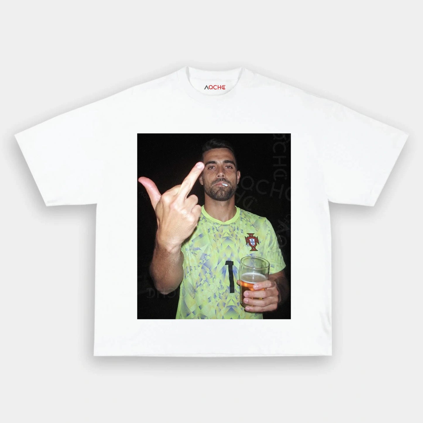 Portugal Football Style Tee V2.5 - AQCHIC