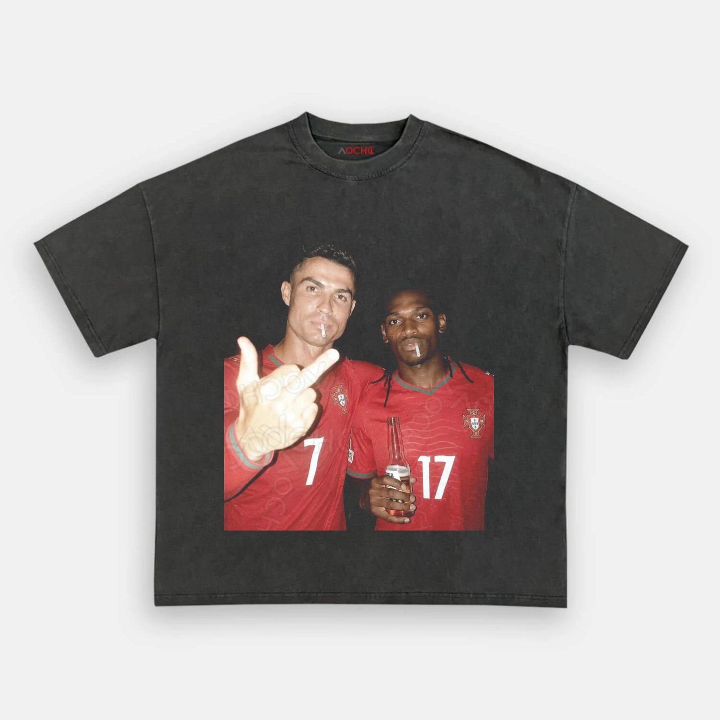 Portugal Football Style Tee V3.1 - AQCHIC