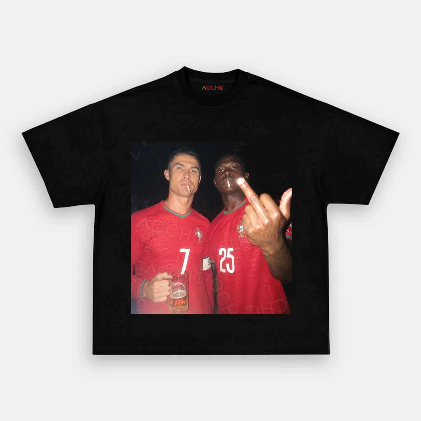 Portugal Football Style Tee V3.2 - AQCHIC