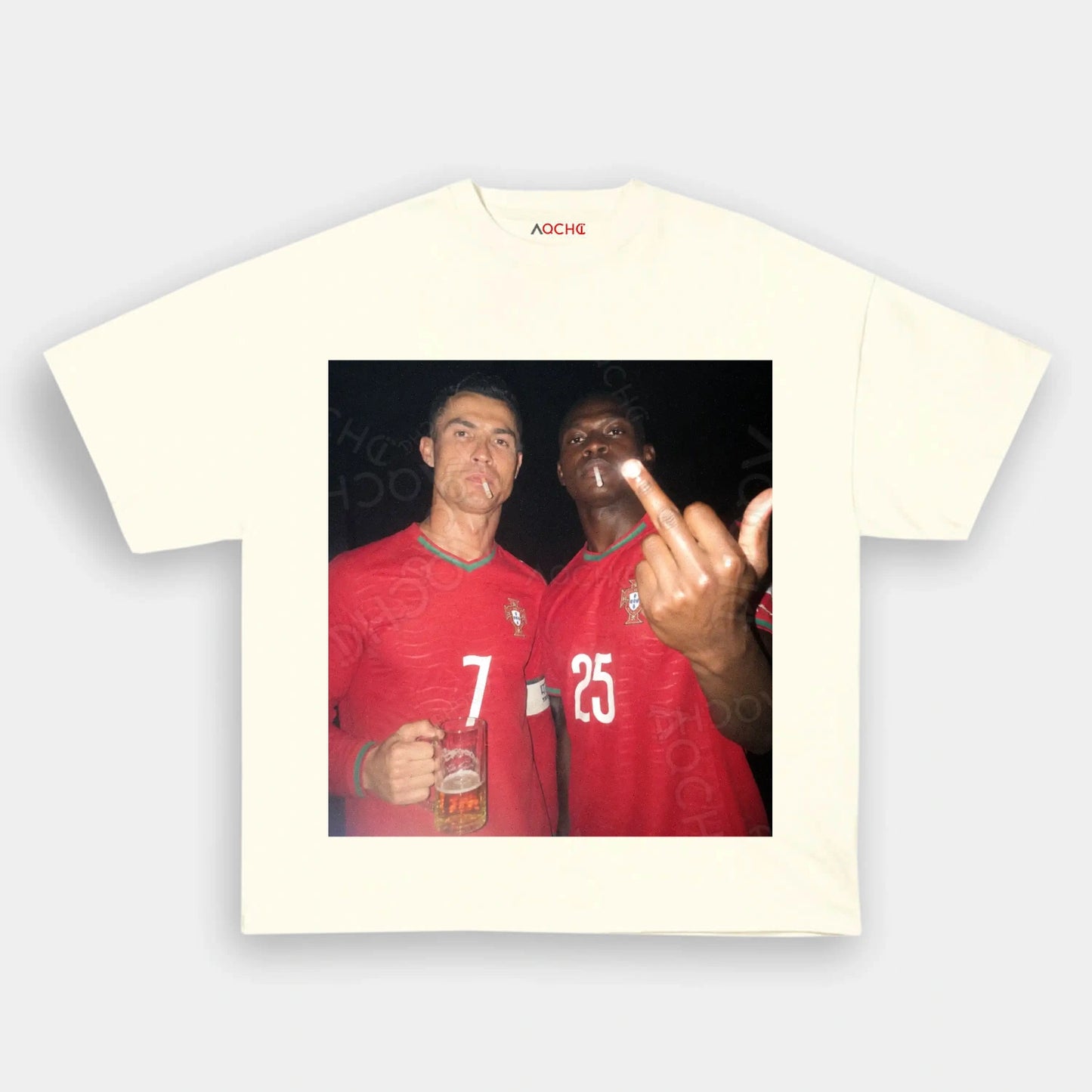 Portugal Football Style Tee V3.2 - AQCHIC