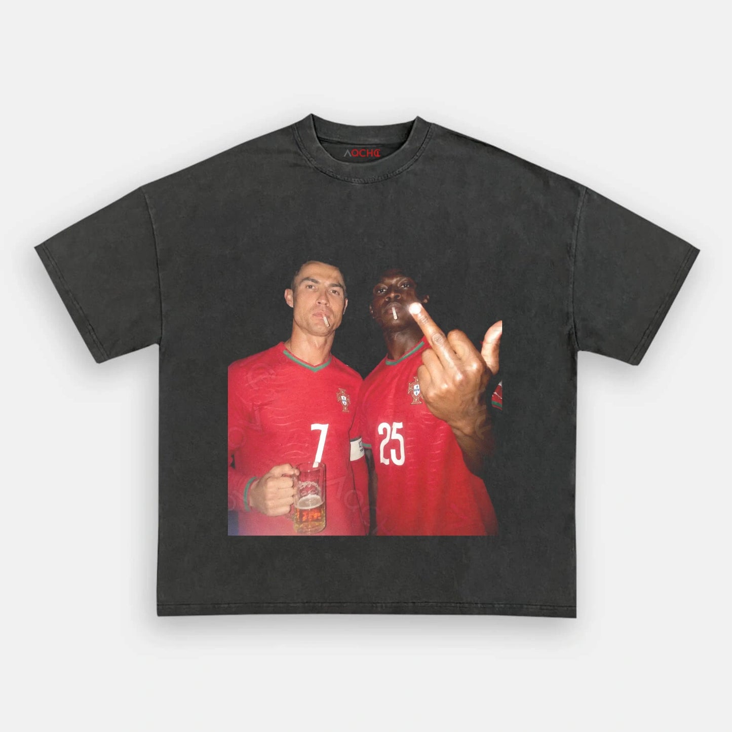 Portugal Football Style Tee V3.2 - AQCHIC