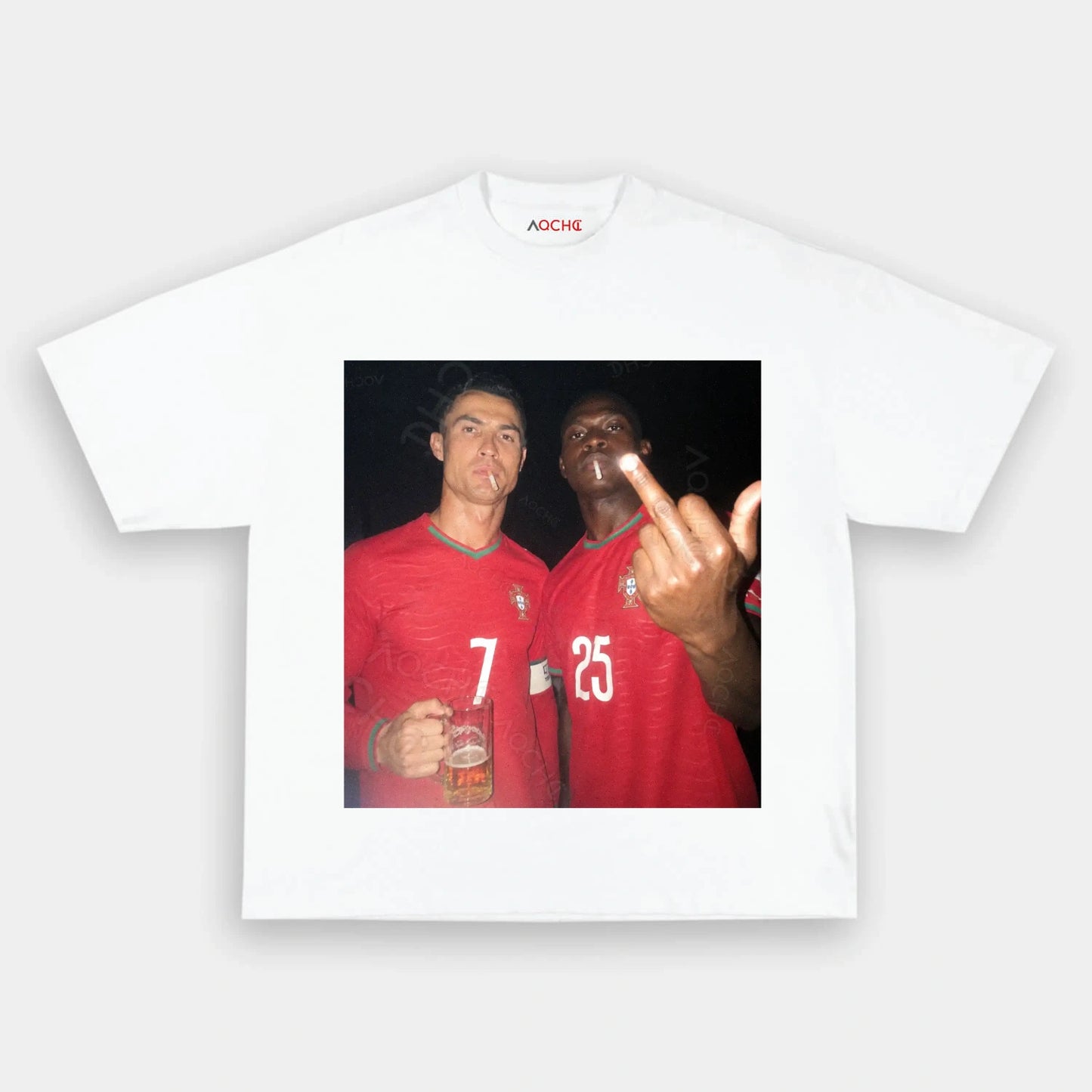 Portugal Football Style Tee V3.2 - AQCHIC