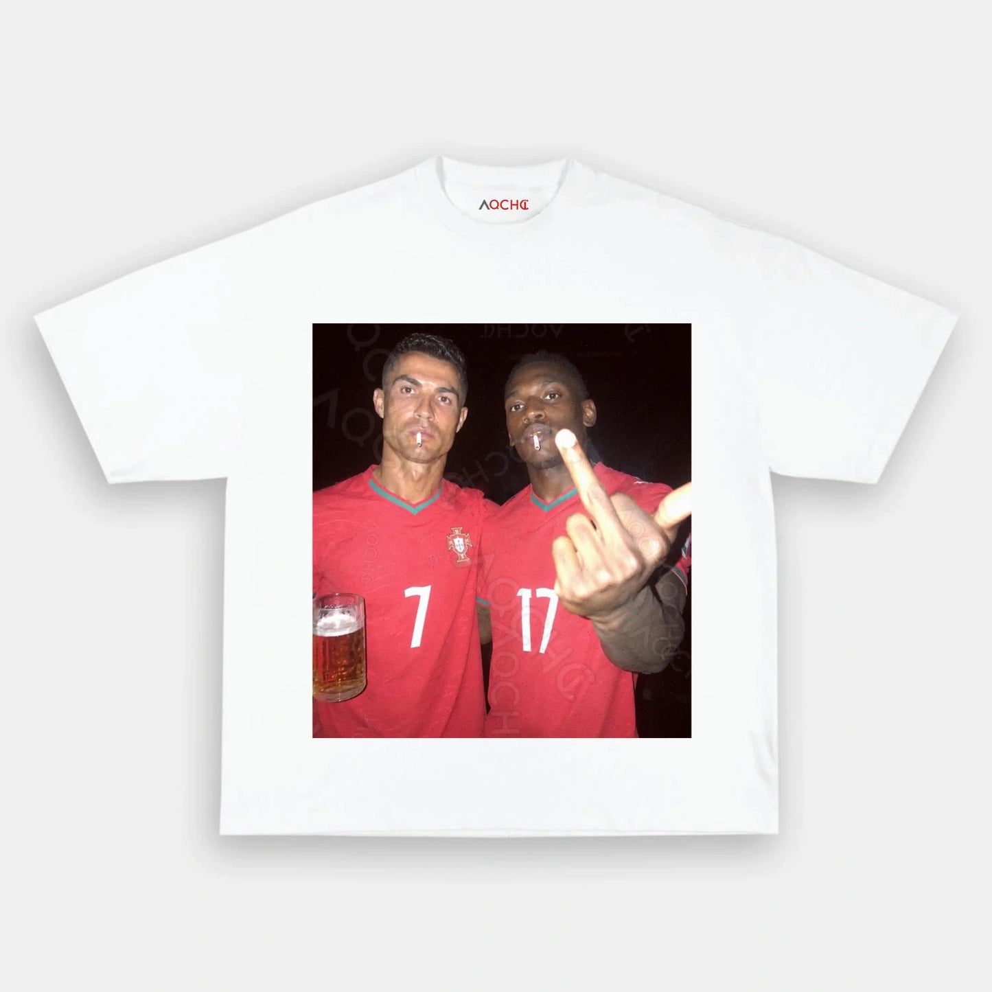 Portugal Football Style Tee V3.3 - AQCHIC