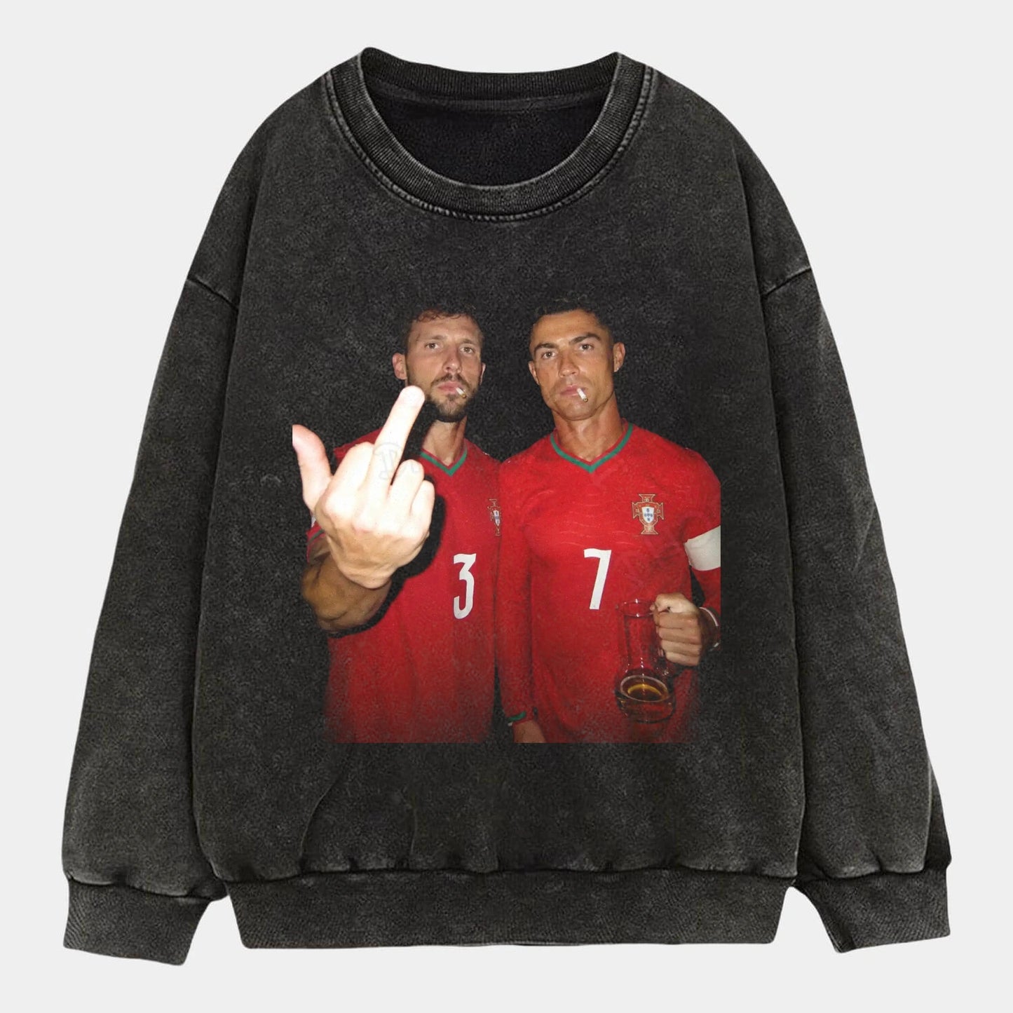 Portugal Football Style Tee V3.4 - AQCHIC
