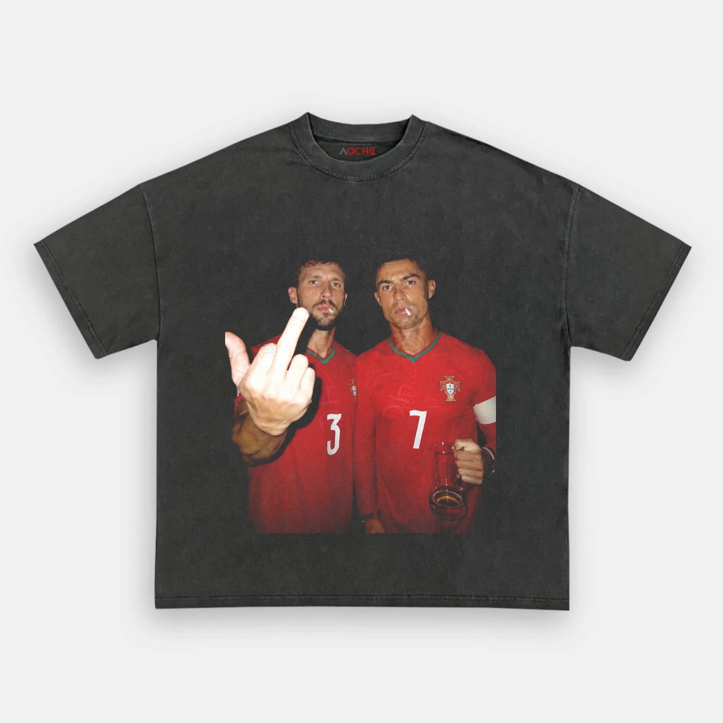 Portugal Football Style Tee V3.4 - AQCHIC