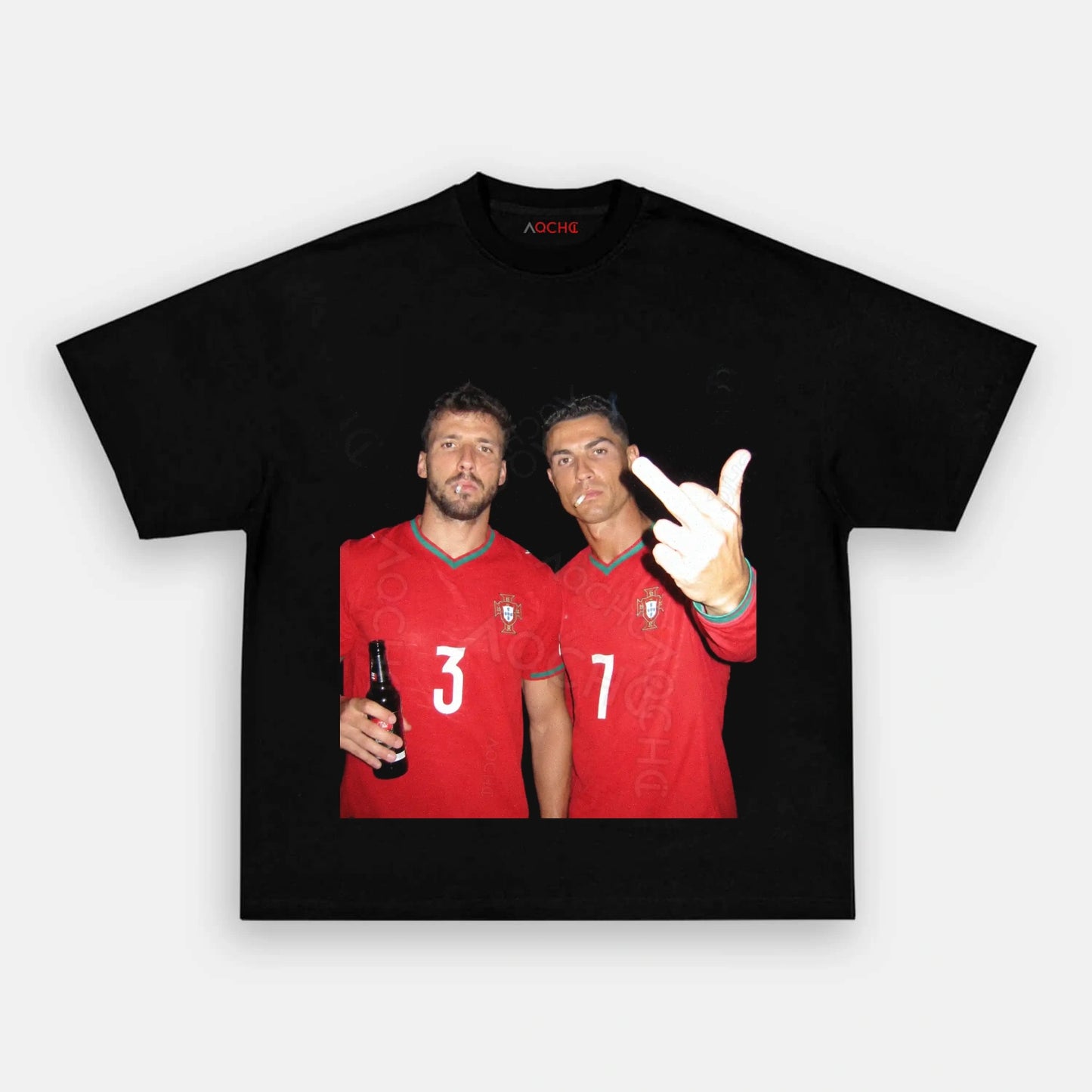 Portugal Football Style Tee V3.5 - AQCHIC