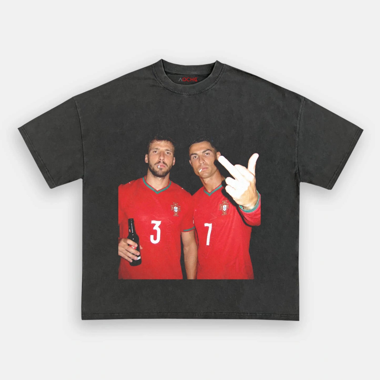 Portugal Football Style Tee V3.5 - AQCHIC