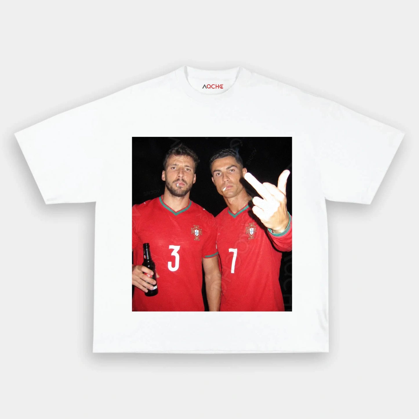Portugal Football Style Tee V3.5 - AQCHIC