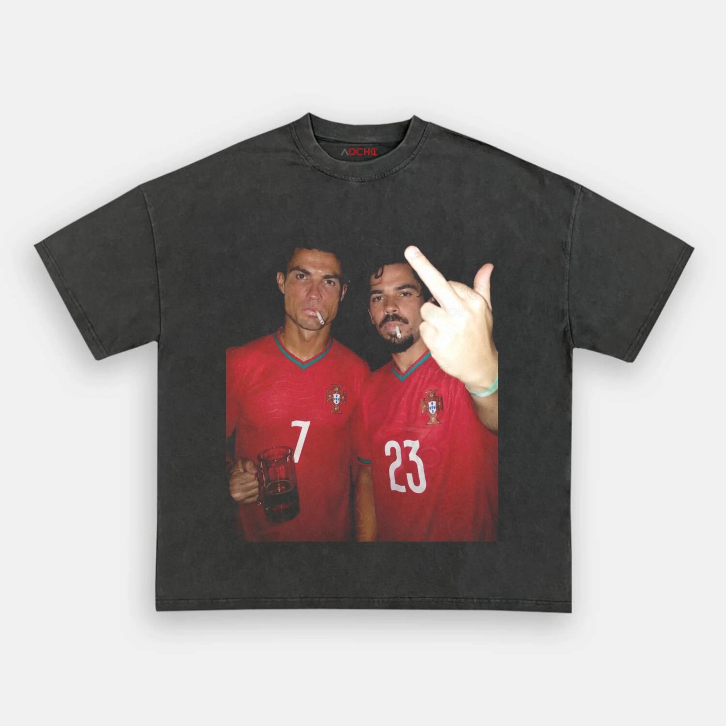 Portugal Football Style Tee V3.6 - AQCHIC