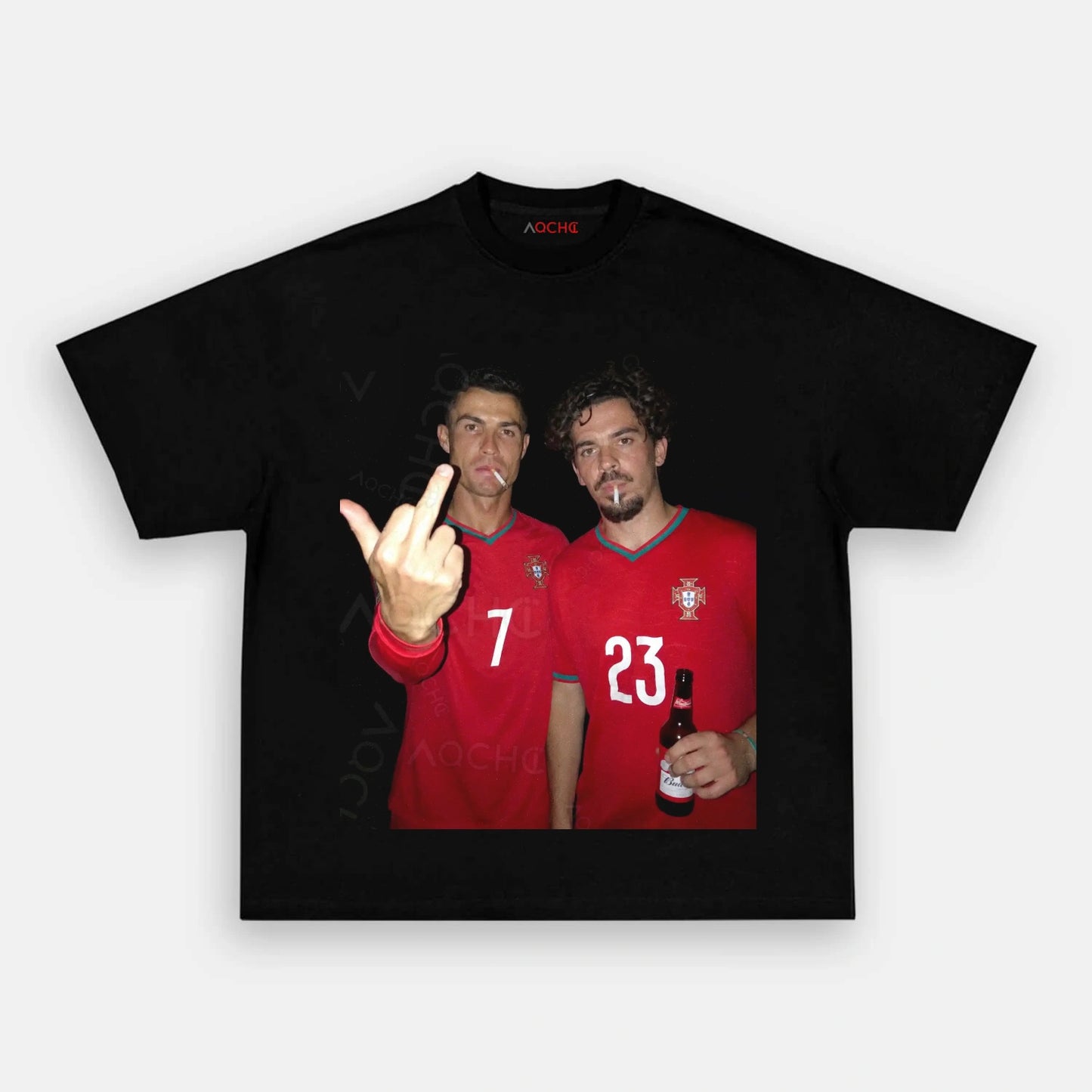 Portugal Football Style Tee V3.7 - AQCHIC