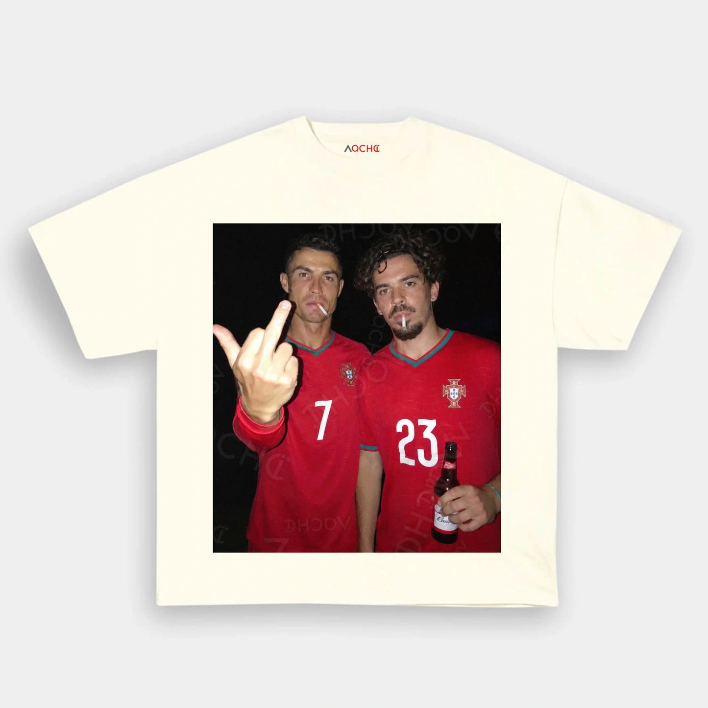Portugal Football Style Tee V3.7 - AQCHIC