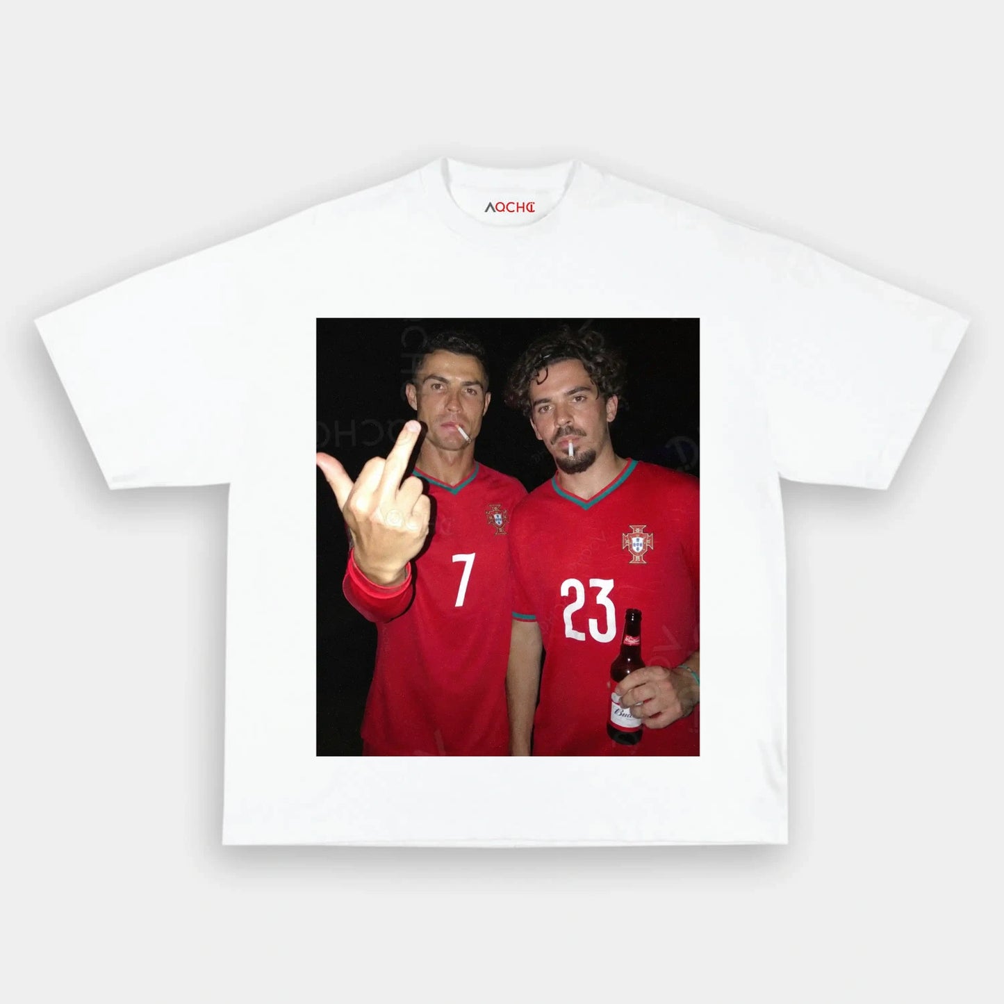Portugal Football Style Tee V3.7 - AQCHIC