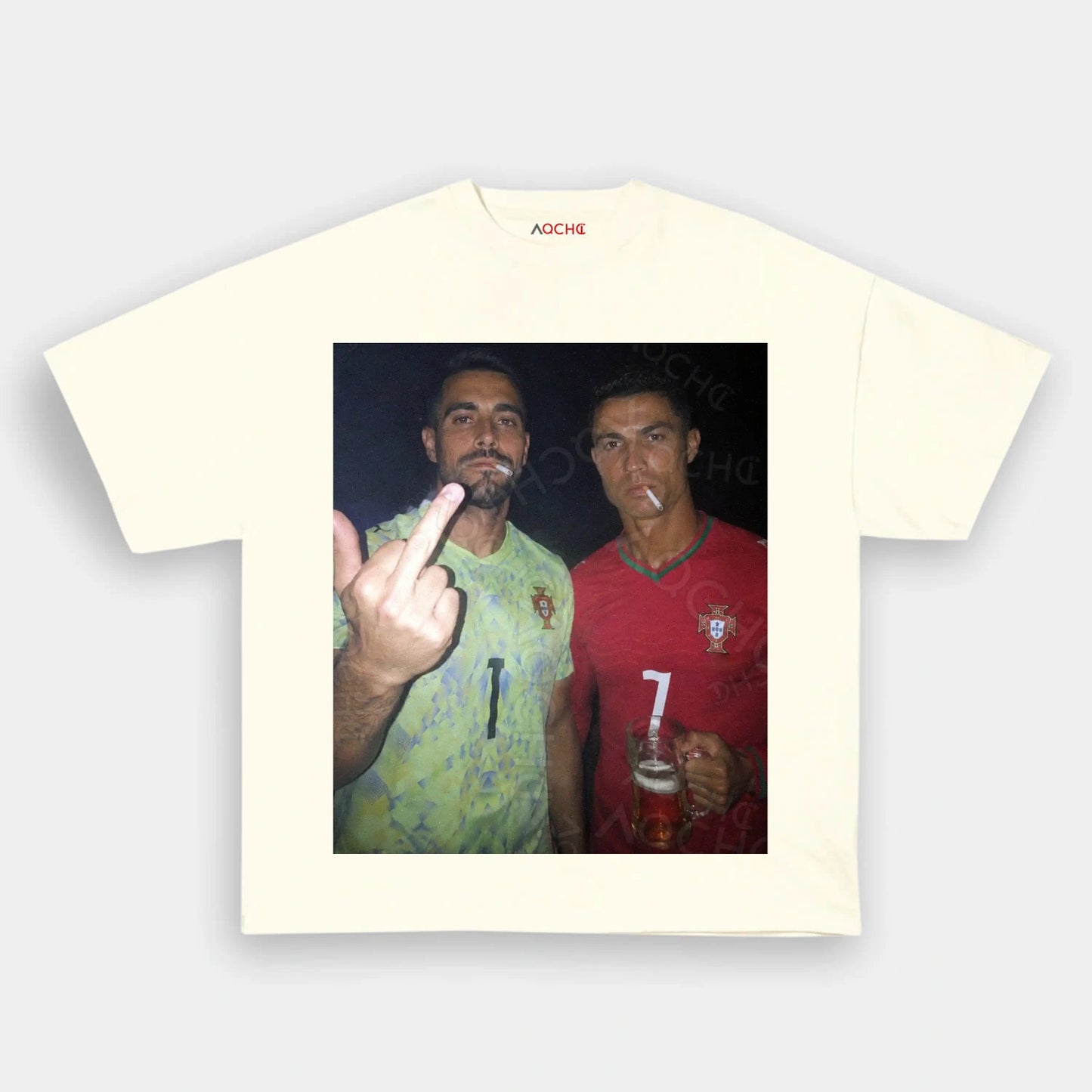 Portugal Football Style Tee V3.8 - AQCHIC