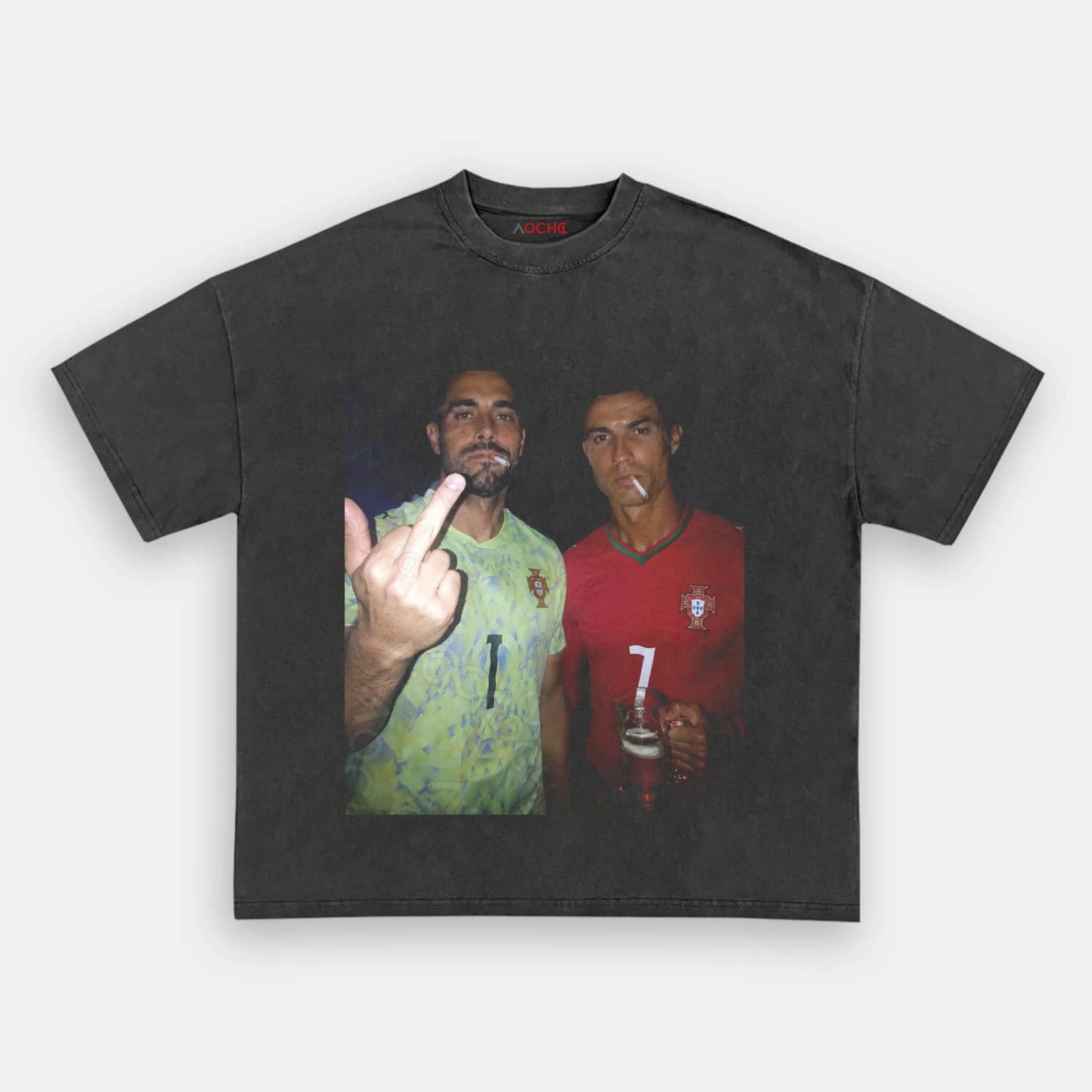 Portugal Football Style Tee V3.8 - AQCHIC