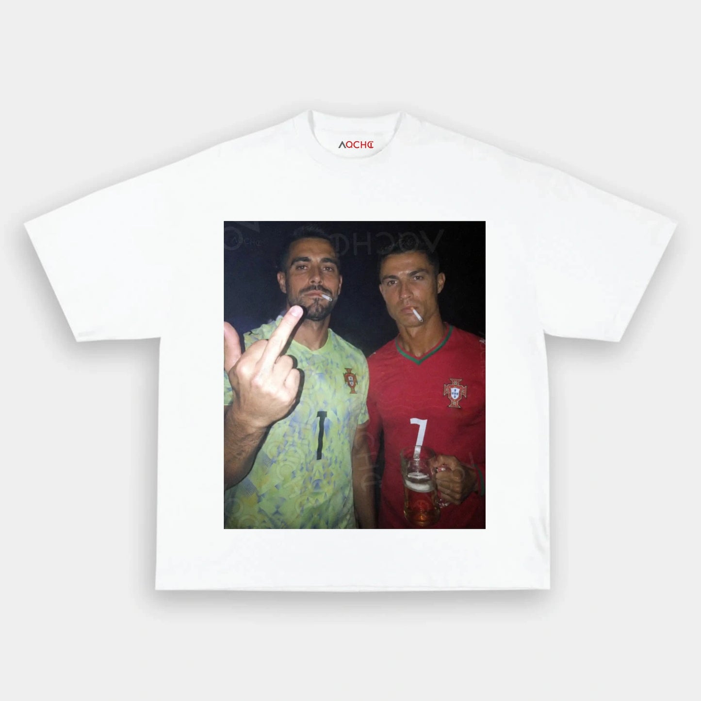 Portugal Football Style Tee V3.8 - AQCHIC