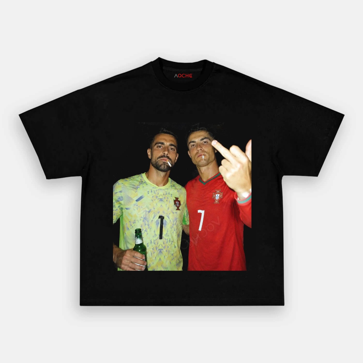 Portugal Football Style Tee V3.9 - AQCHIC