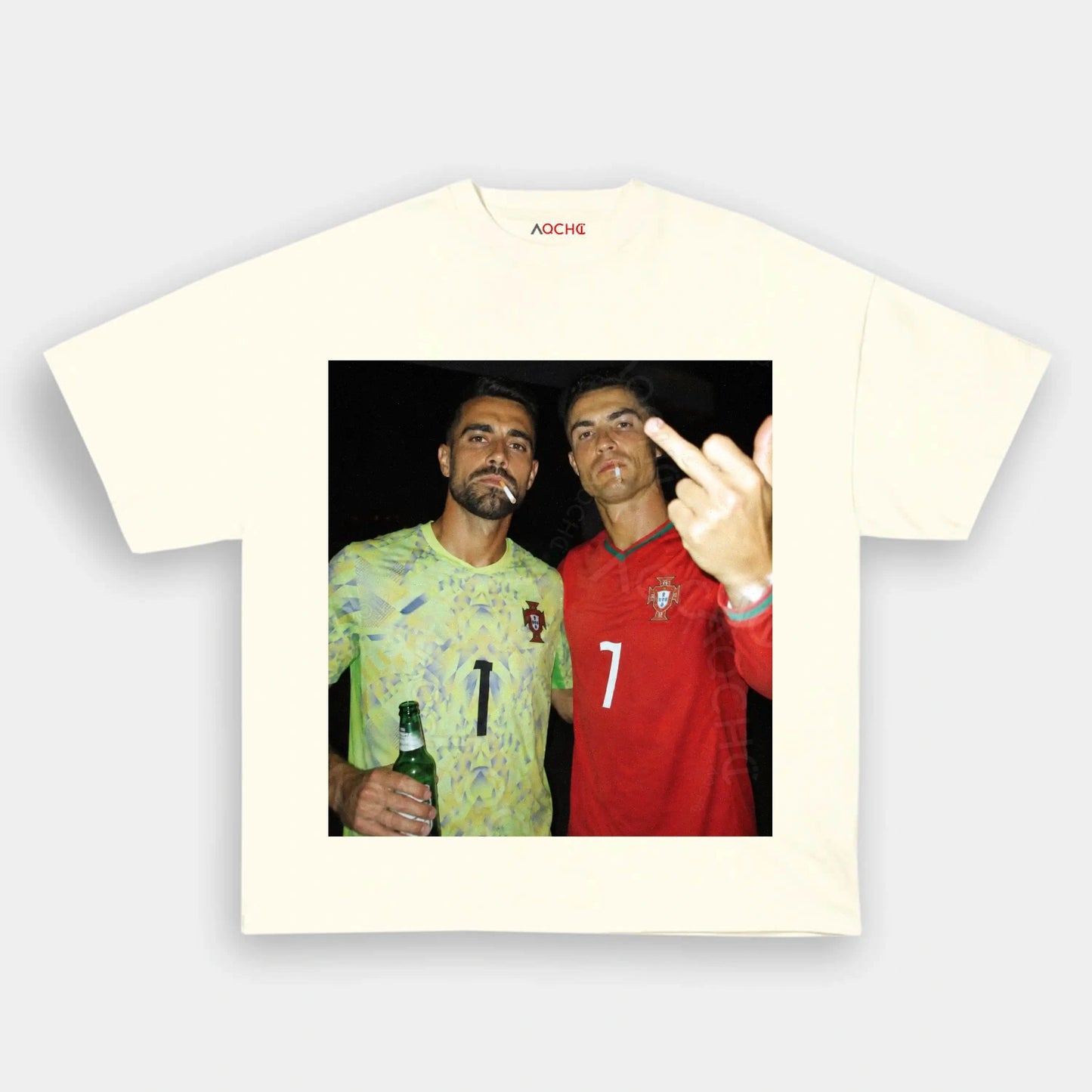 Portugal Football Style Tee V3.9 - AQCHIC