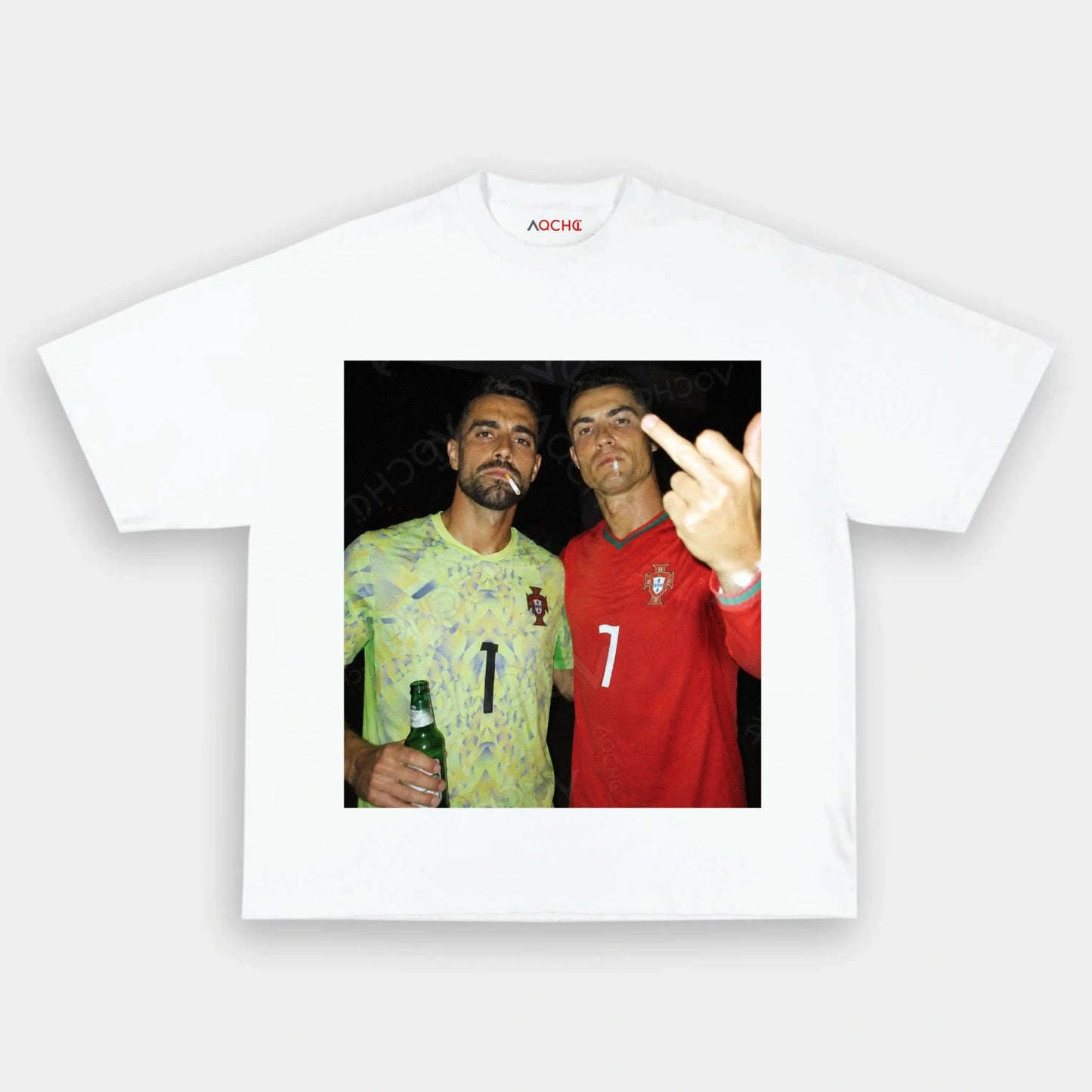 Portugal Football Style Tee V3.9 - AQCHIC