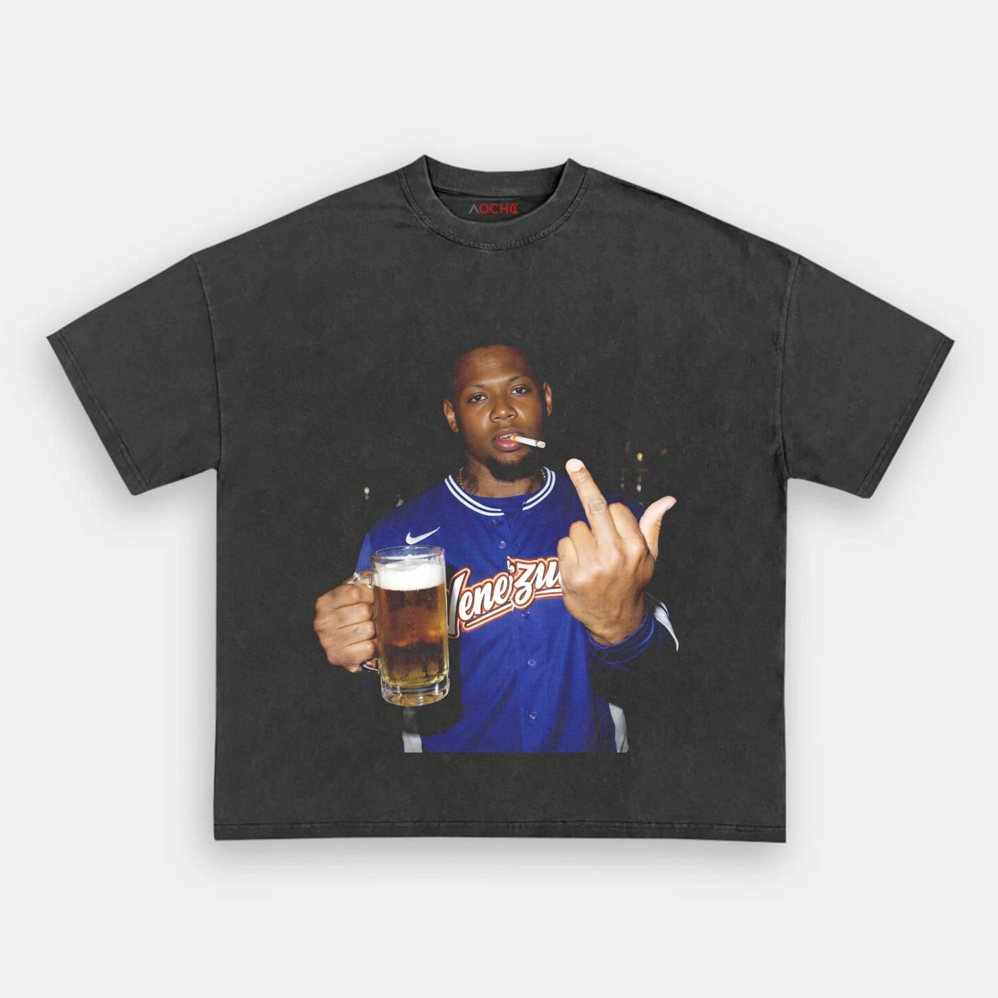 Ronald Acuña Jr. Champion Tee 1 - AQCHIC