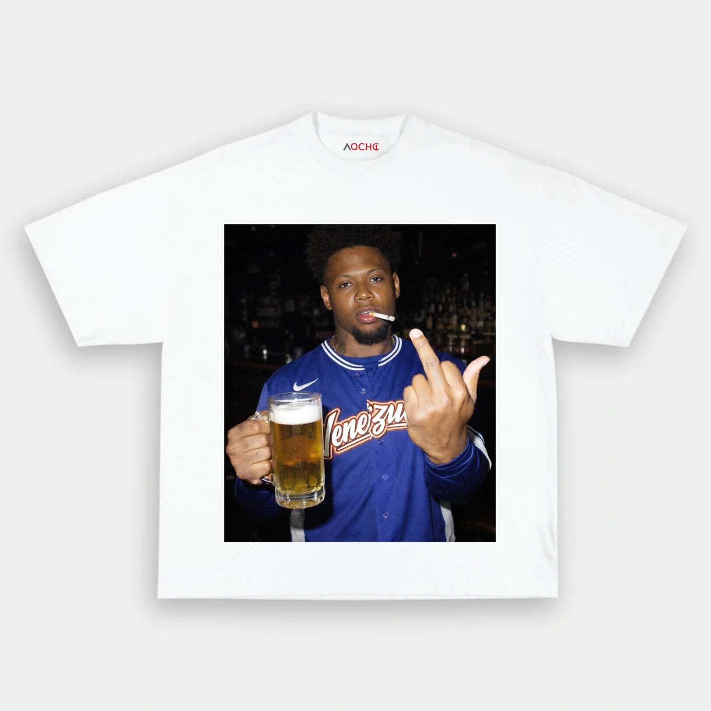 Ronald Acuña Jr. Champion Tee 1 - AQCHIC