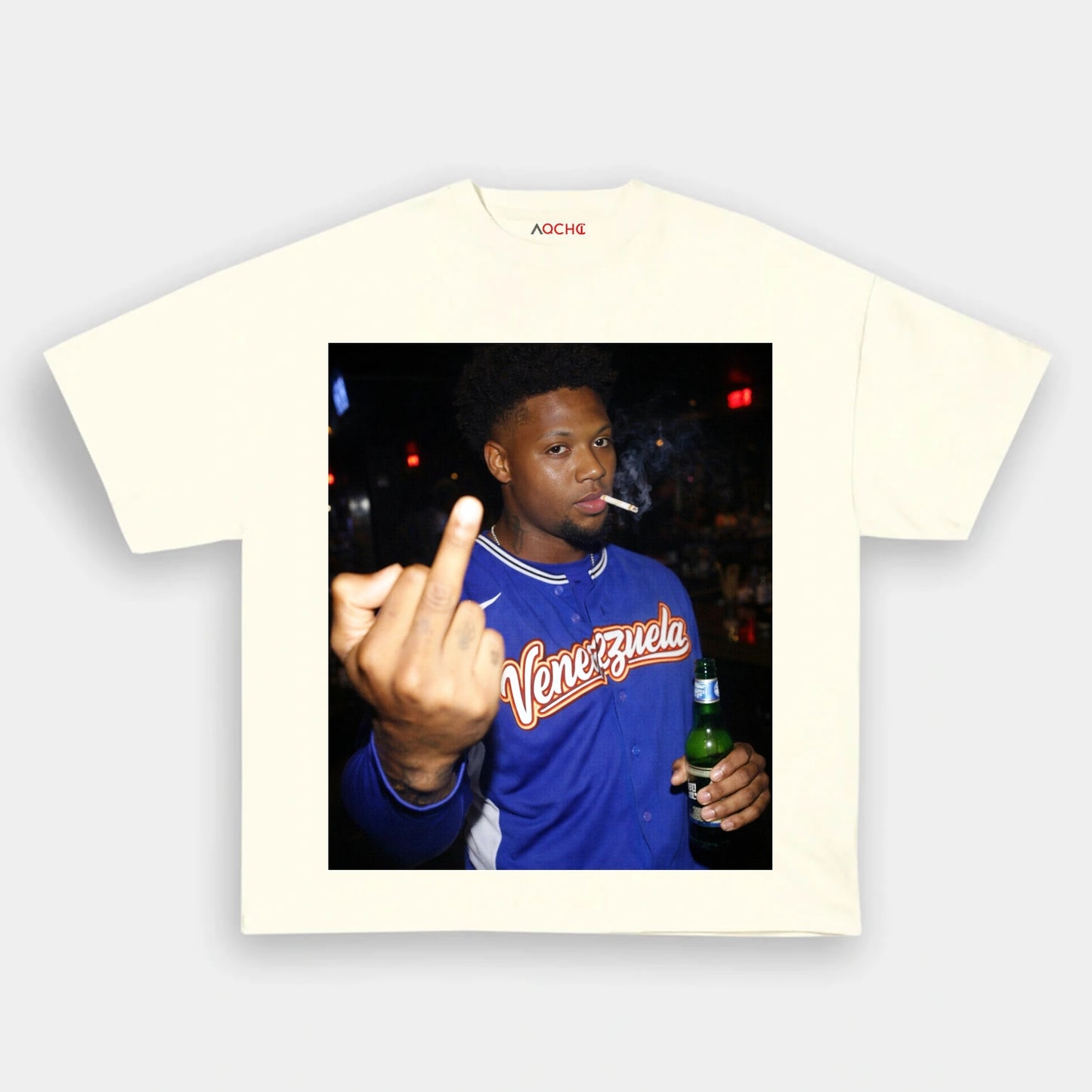 Ronald Acuña Jr. Champion Tee 2 - AQCHIC